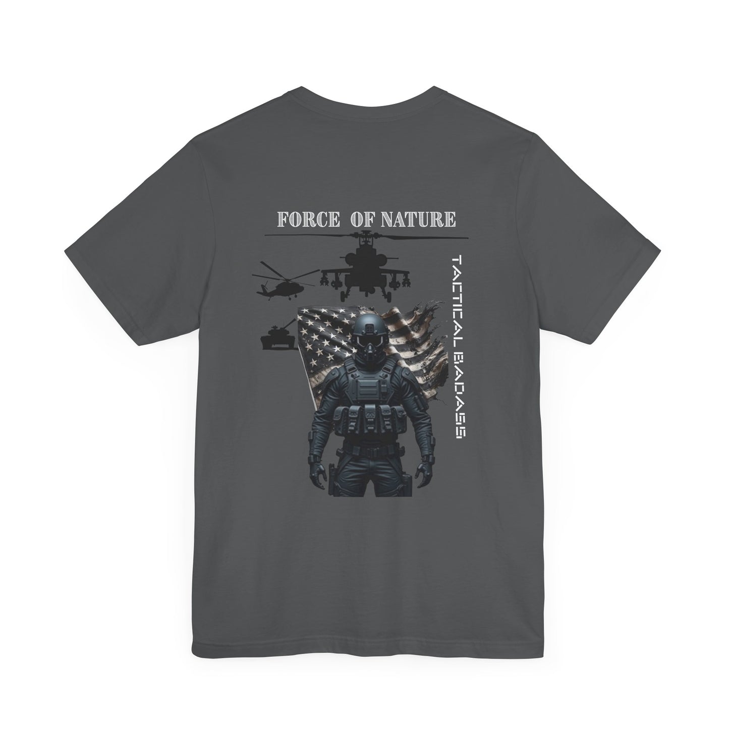 Unisex Tactical Force of Nature Tee - Military Inspired Short Sleeve Shirt