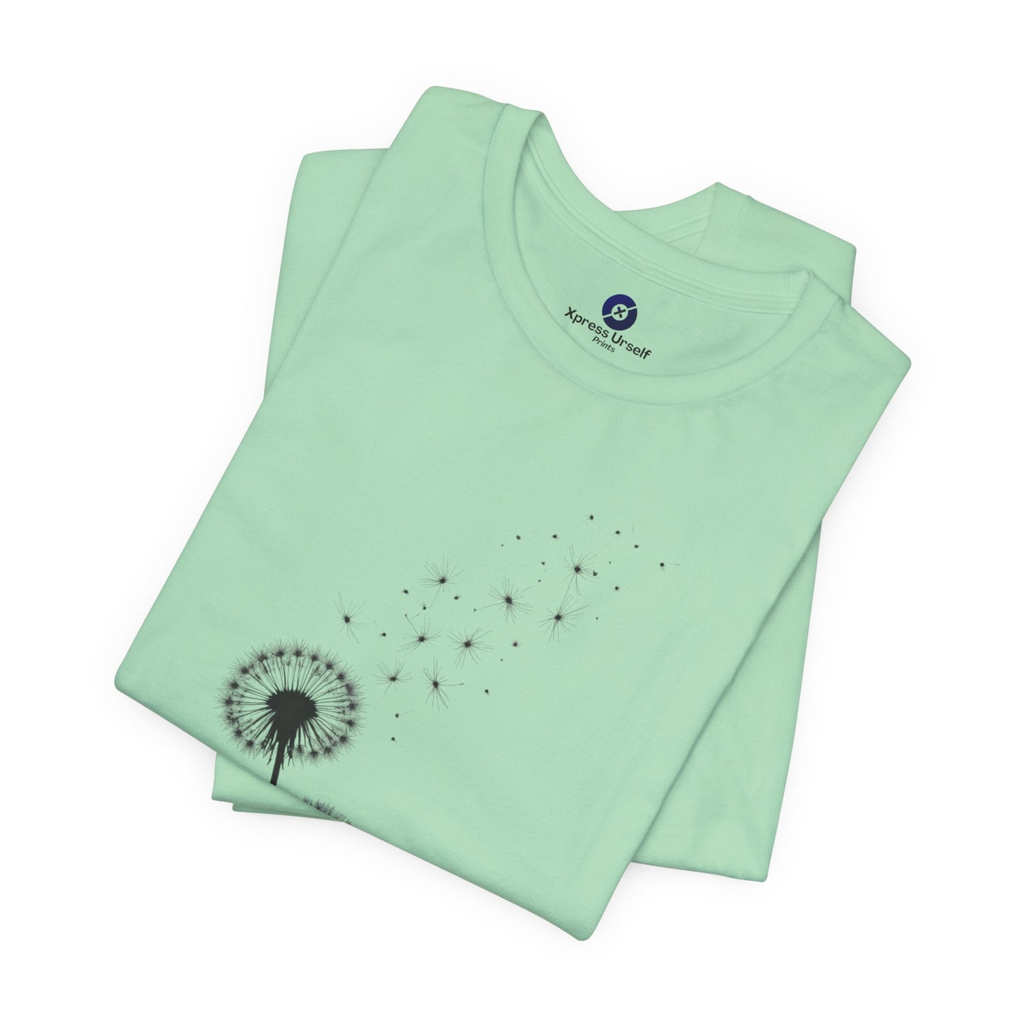 Dandelion Dreams Unisex Jersey Short Sleeve Tee - Nature-Inspired Tee for Relaxed Vibes