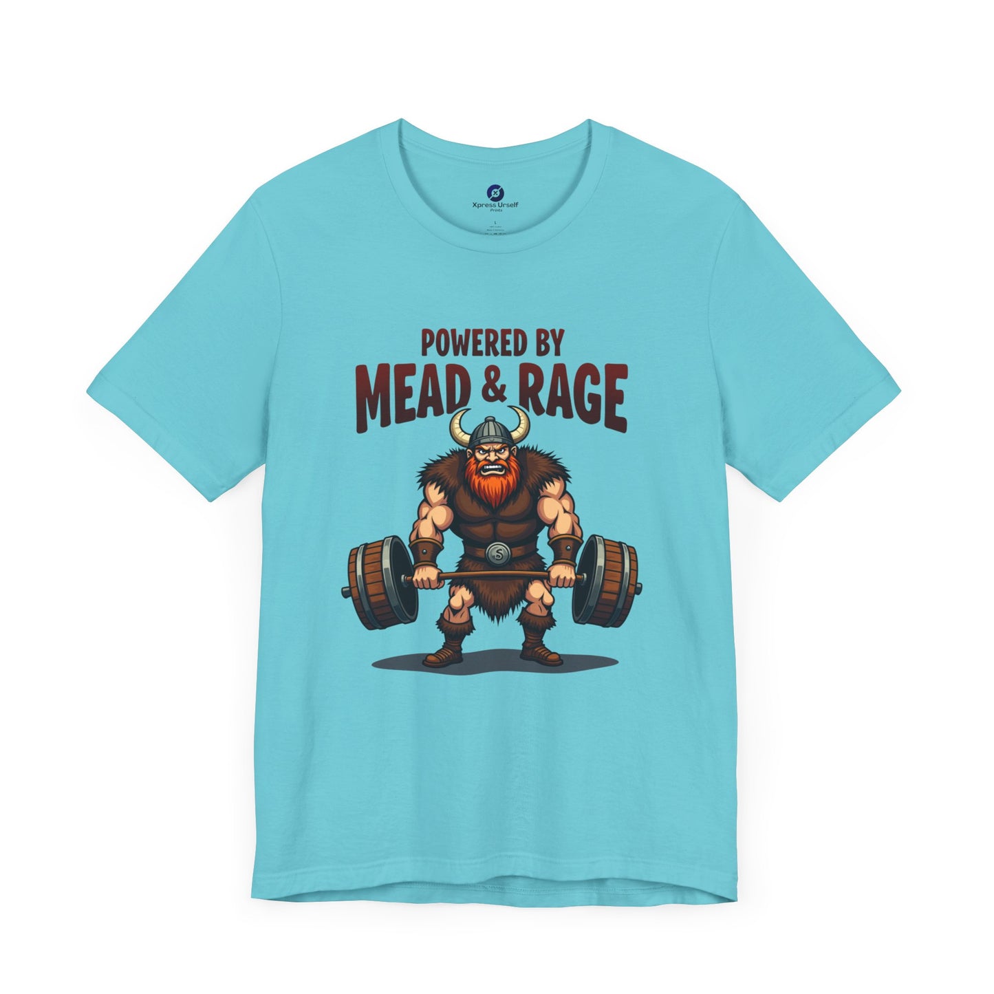 Powered by Mead & Rage Unisex Gym Tee