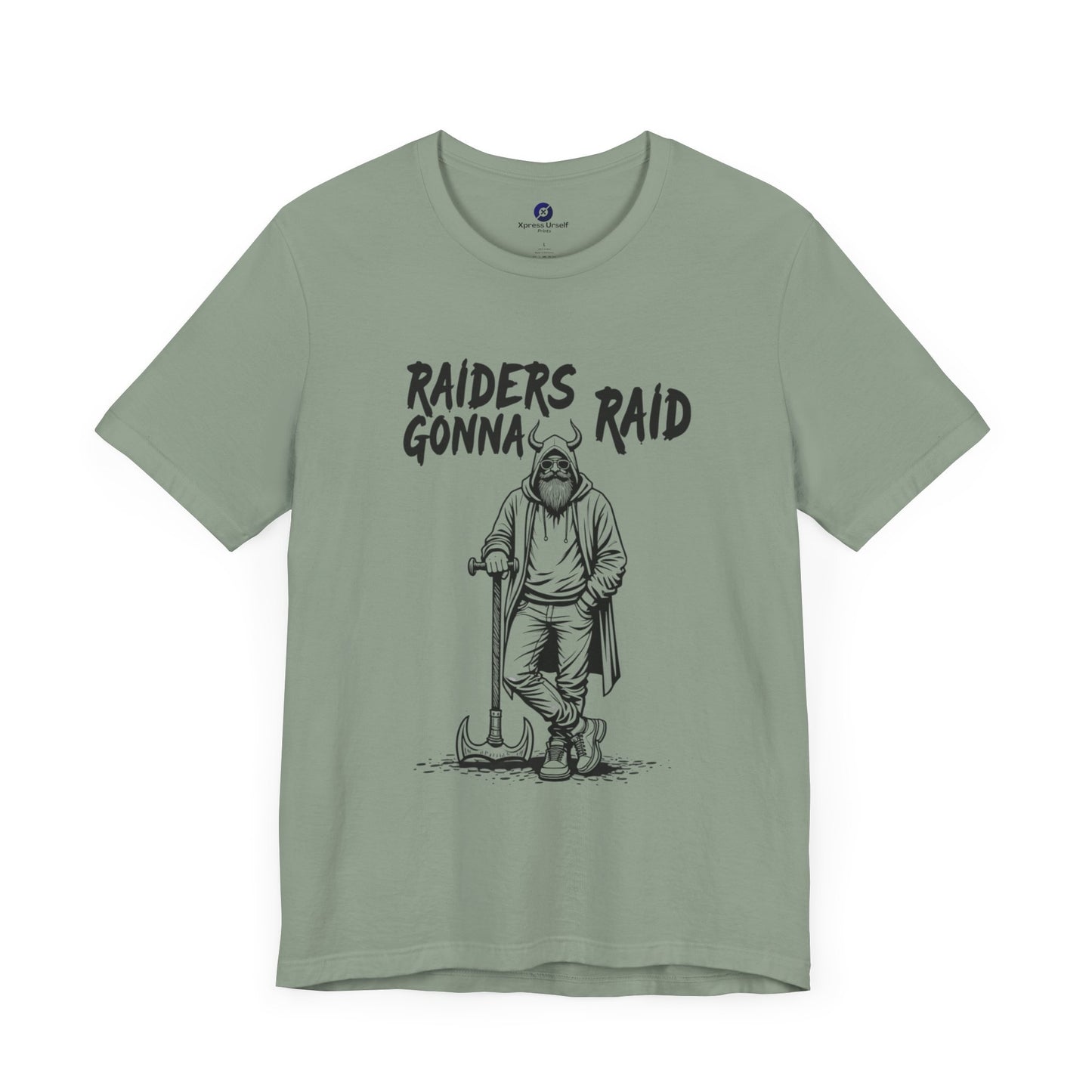 Raiders Gonna Raid Unisex Jersey Tee - Perfect Sports T-Shirt for Fans