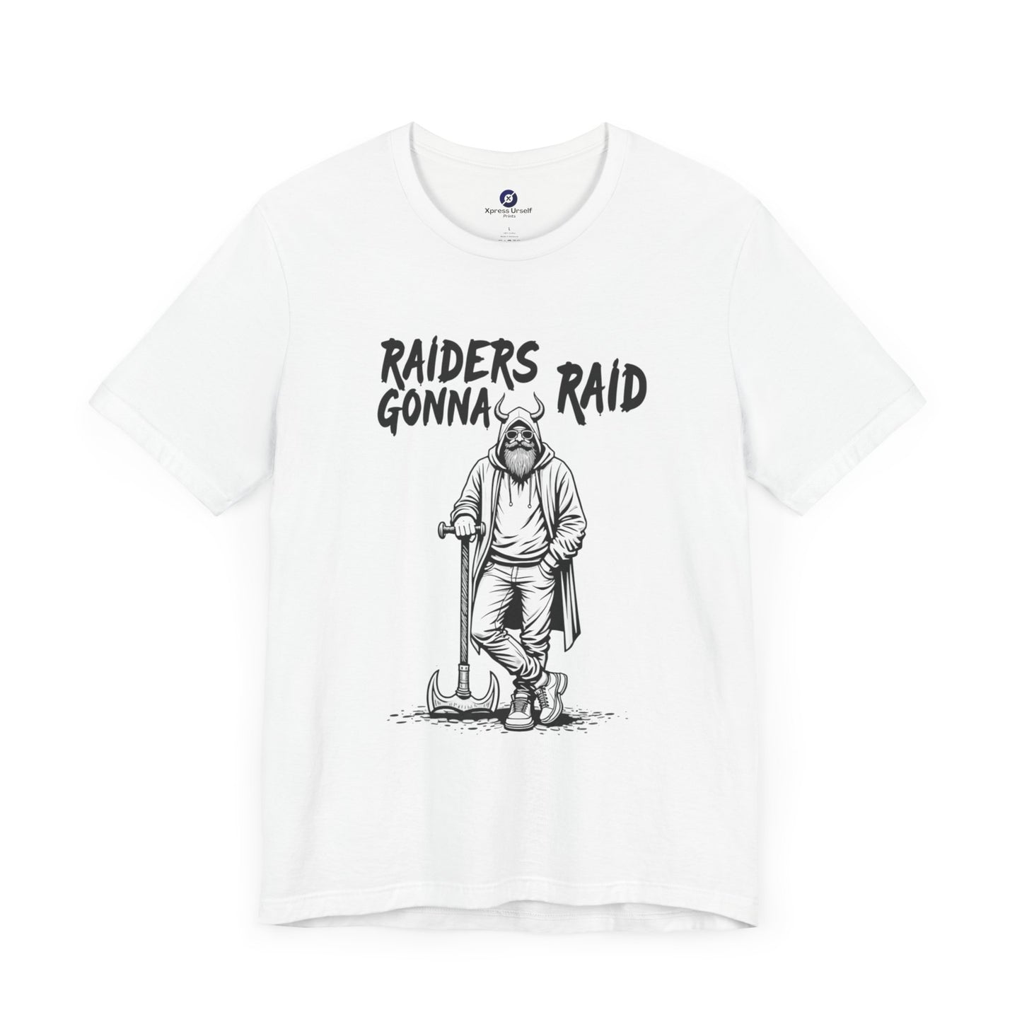 Raiders Gonna Raid Unisex Jersey Tee - Perfect Sports T-Shirt for Fans