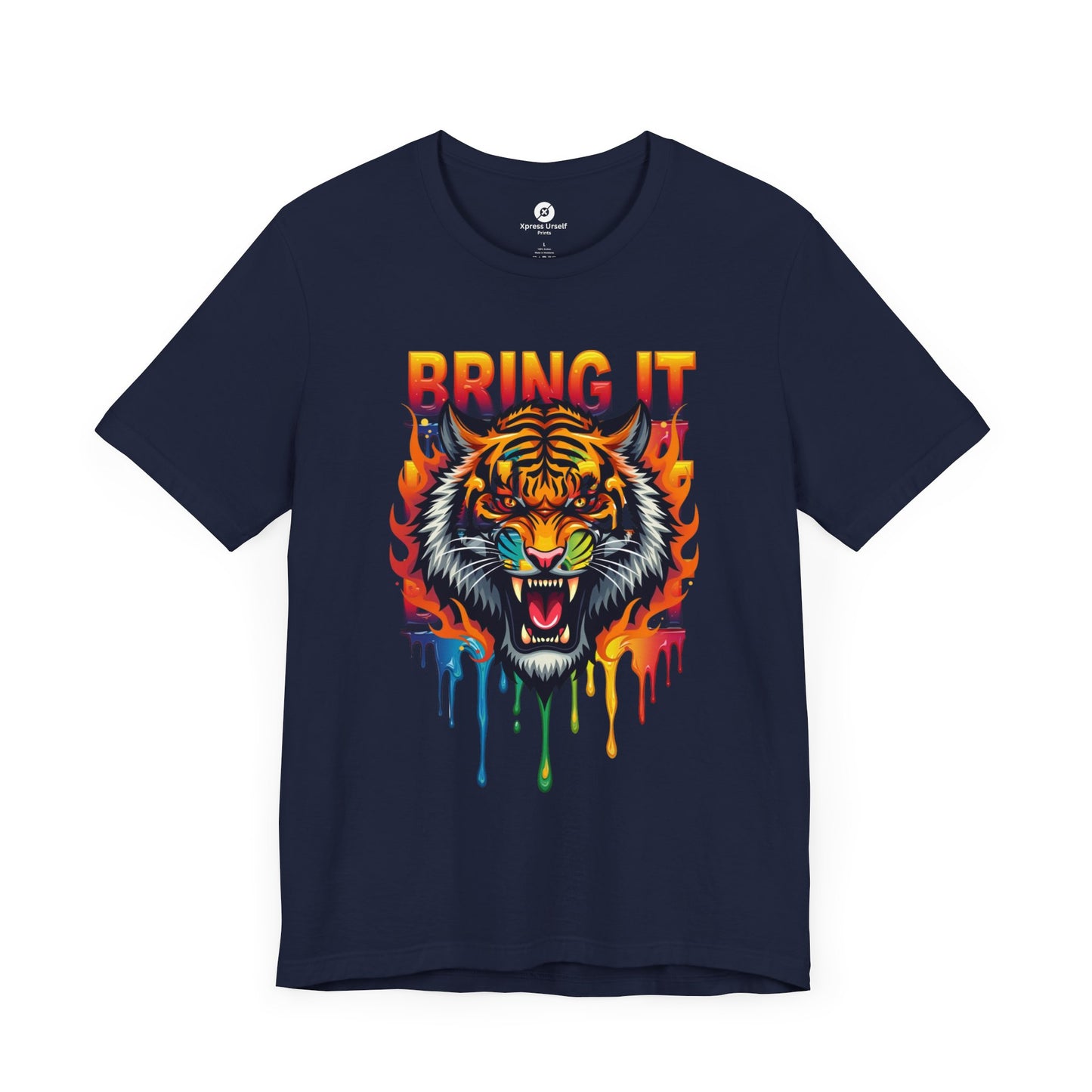 Bring It Tiger Graphic Unisex Tee | Bold Statement Shirt