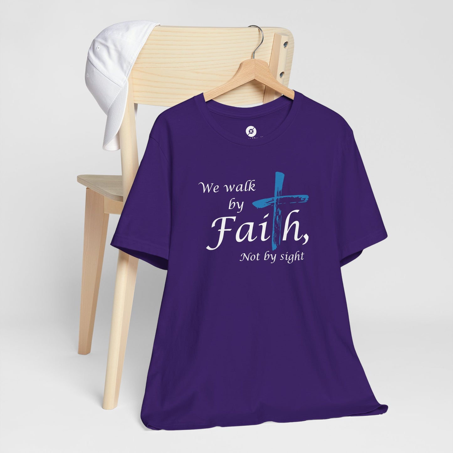 We Walk by Faith, Not by Sight - Unisex Jersey Short Sleeve T-Shirt