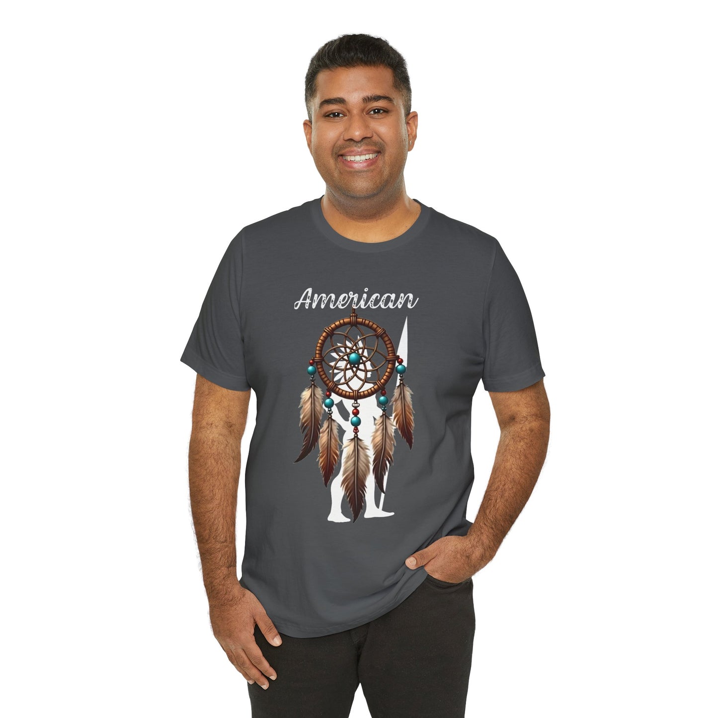 American Dream Catcher Unisex Tee - Bohemian Style Short Sleeve Shirt