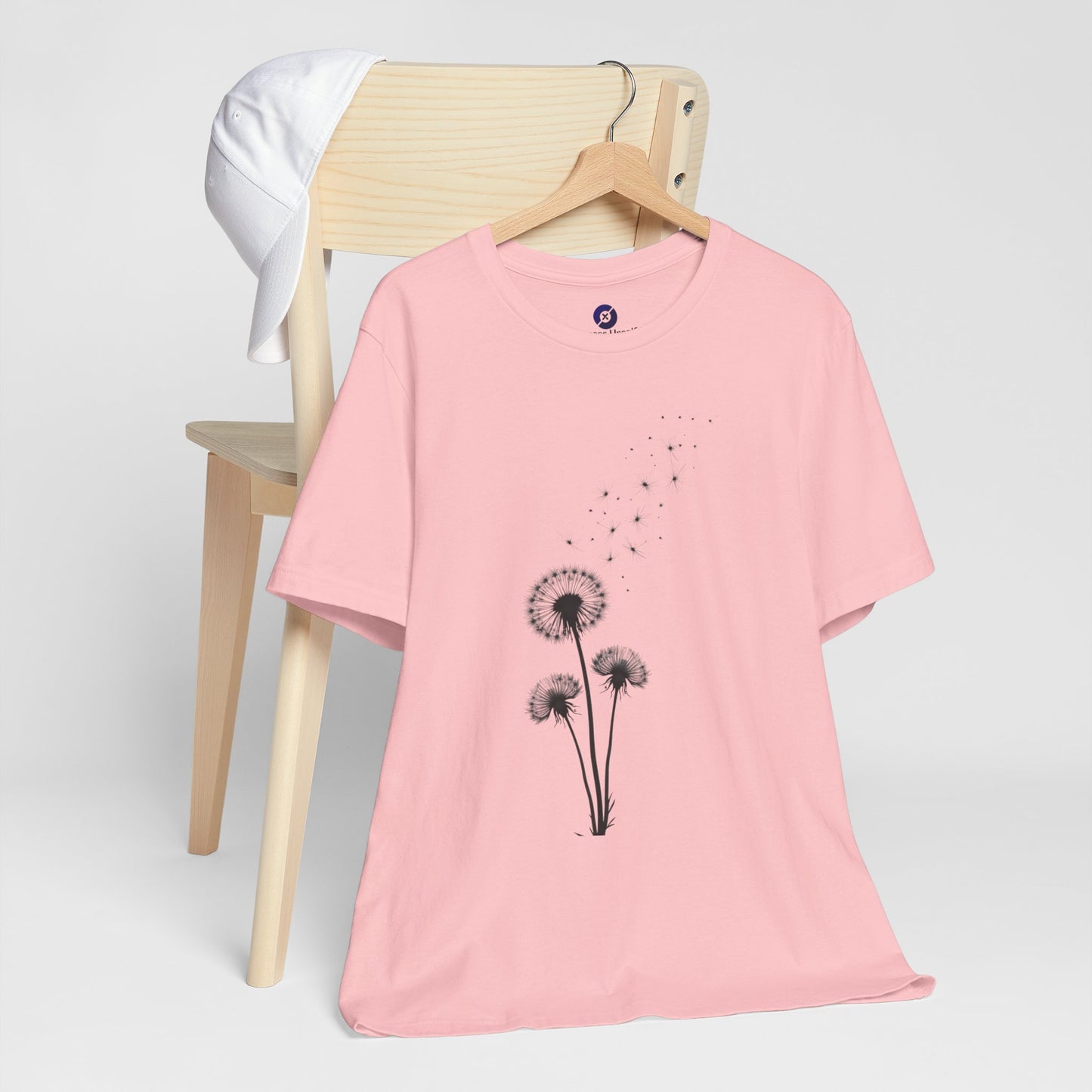 Dandelion Dreams Unisex Jersey Short Sleeve Tee - Nature-Inspired Tee for Relaxed Vibes