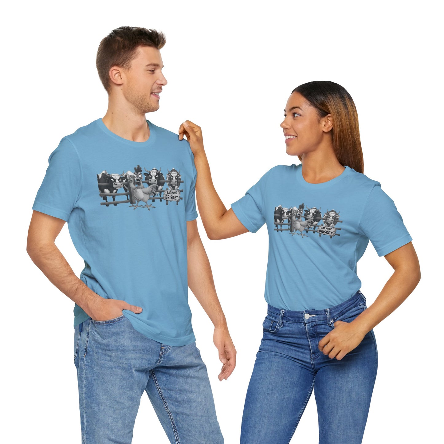 Eat More Brisket Unisex Tee - Perfect for BBQ Events & Outdoor Adventures