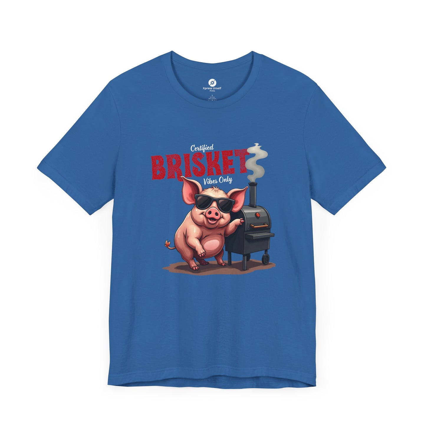 Cooked Brisket BBQ Pig T-Shirt - Perfect for Grill Lovers