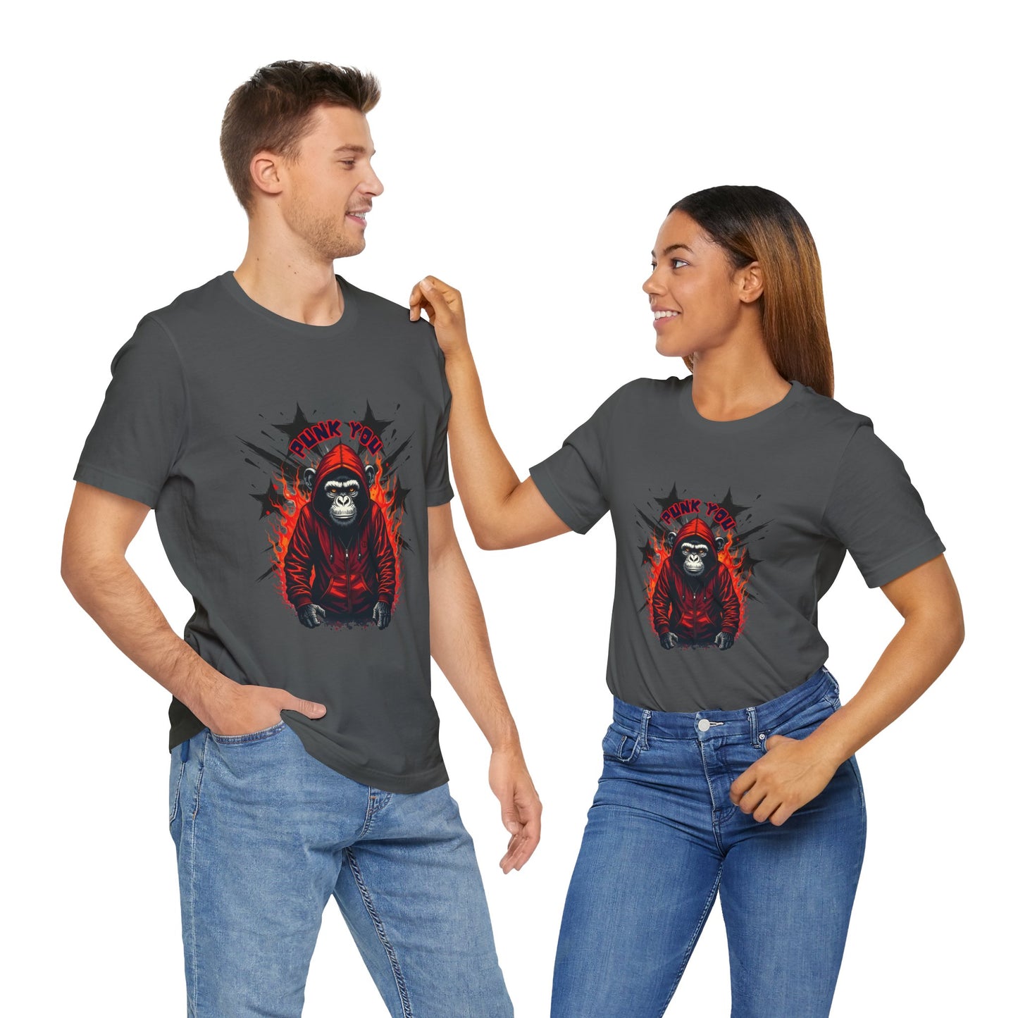 Gorilla Graphic Tee - Unisex Jersey Short Sleeve Shirt for Animal Lovers