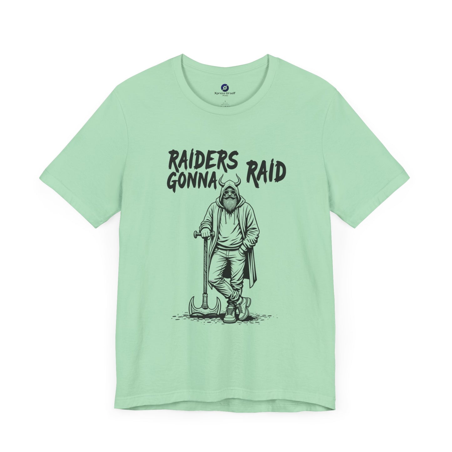 Raiders Gonna Raid Unisex Jersey Tee - Perfect Sports T-Shirt for Fans