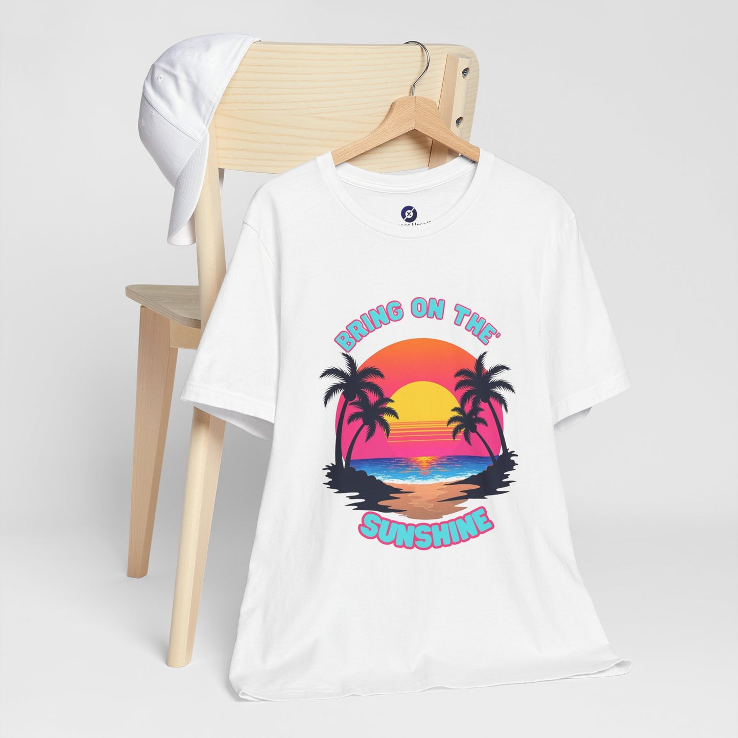 Unisex Jersey Tee - 'Bring on the Sunshine' Tropical Vibe