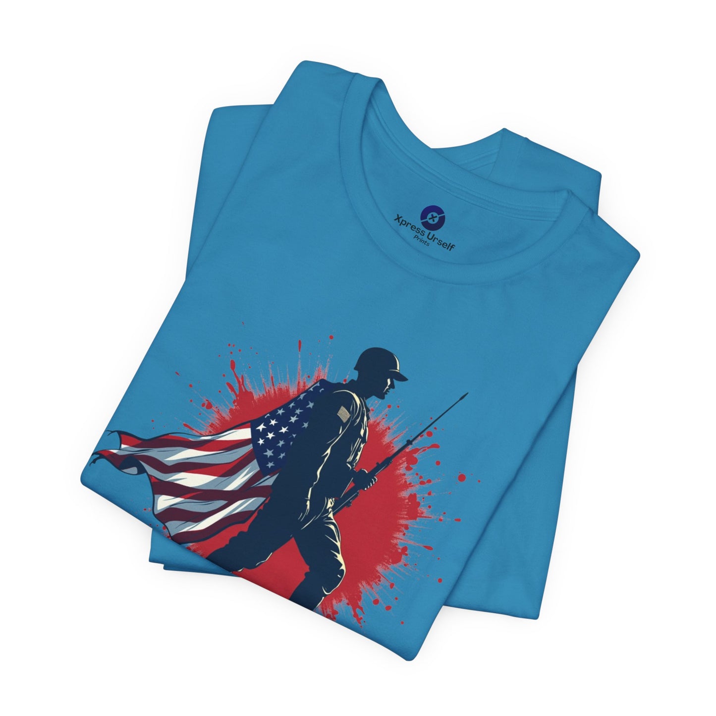 Courage Over Comfort Unisex Short Sleeve Tee - Patriotic T-Shirt