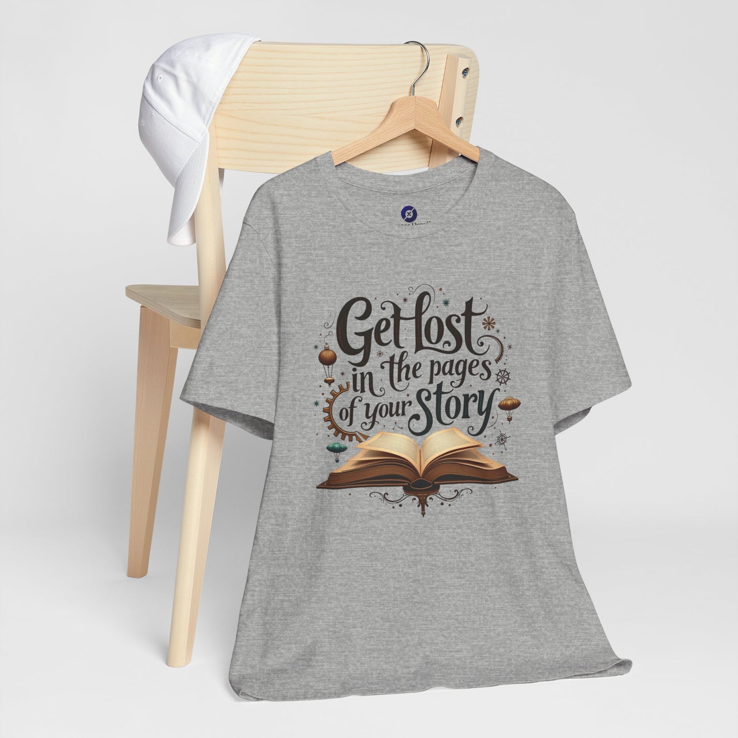 Get Lost in the Pages Unisex Tee - Perfect for Book Lovers