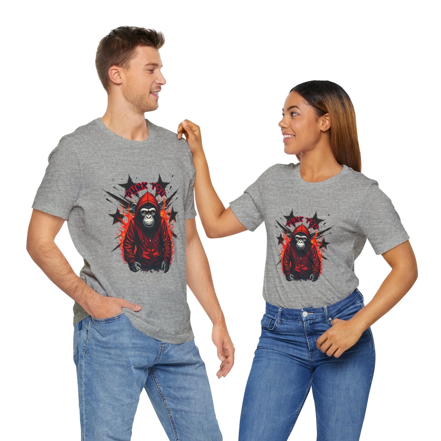 Gorilla Graphic Tee - Unisex Jersey Short Sleeve Shirt for Animal Lovers