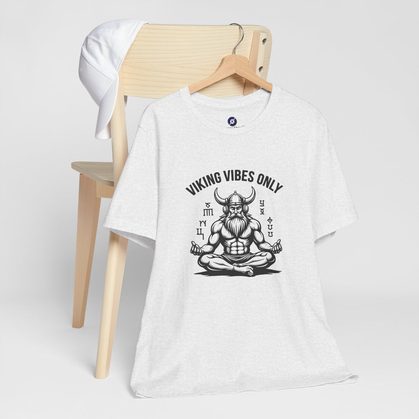 Viking Vibes Only Unisex Tee - Casual Graphic T-Shirt for Norse Mythology Fans