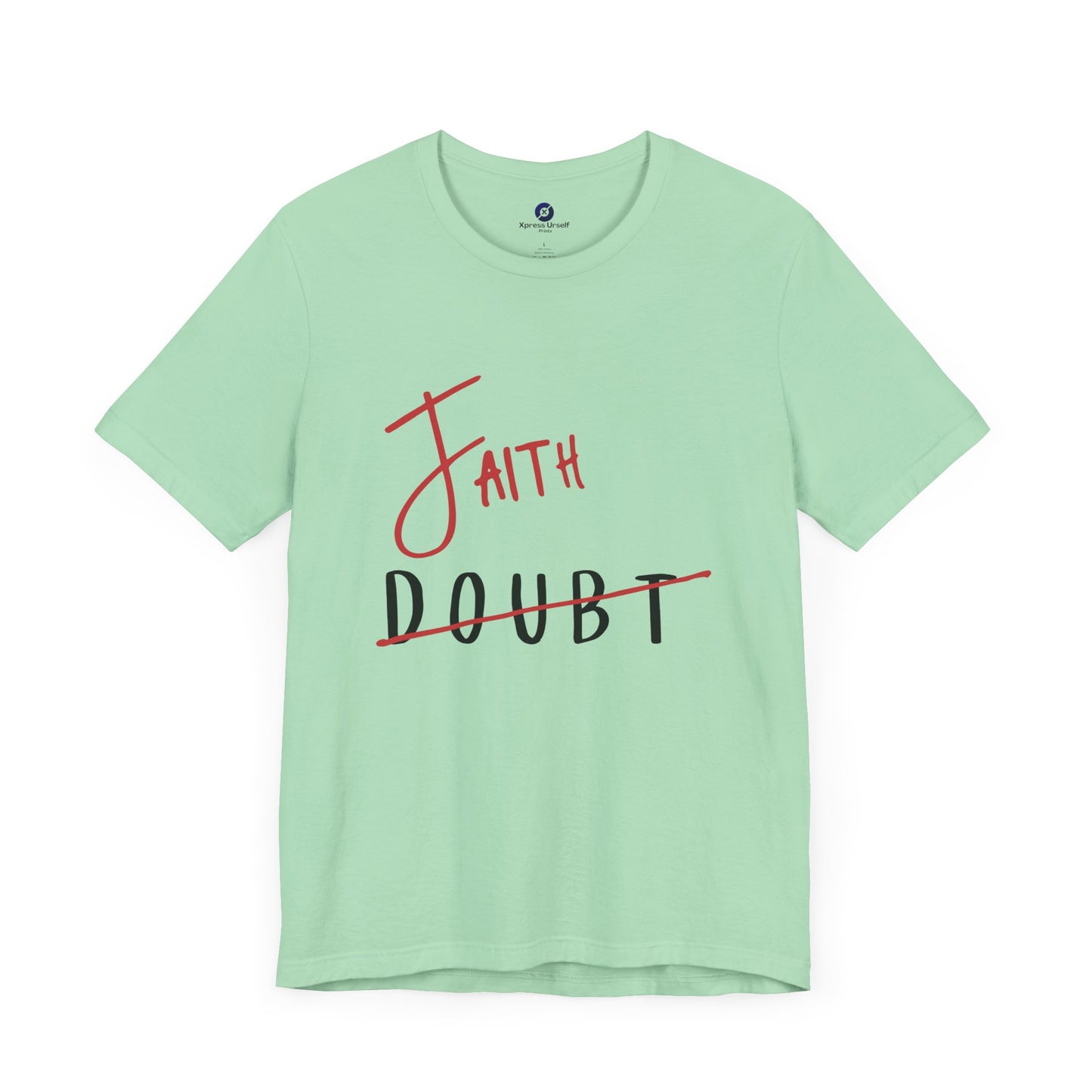 Faith Over Doubt Unisex Jersey Tee