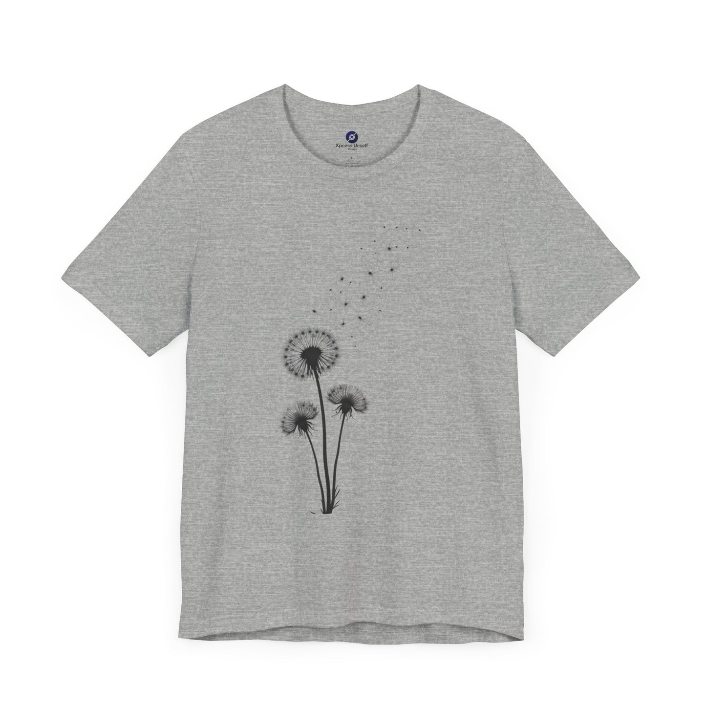 Dandelion Dreams Unisex Jersey Short Sleeve Tee - Nature-Inspired Tee for Relaxed Vibes