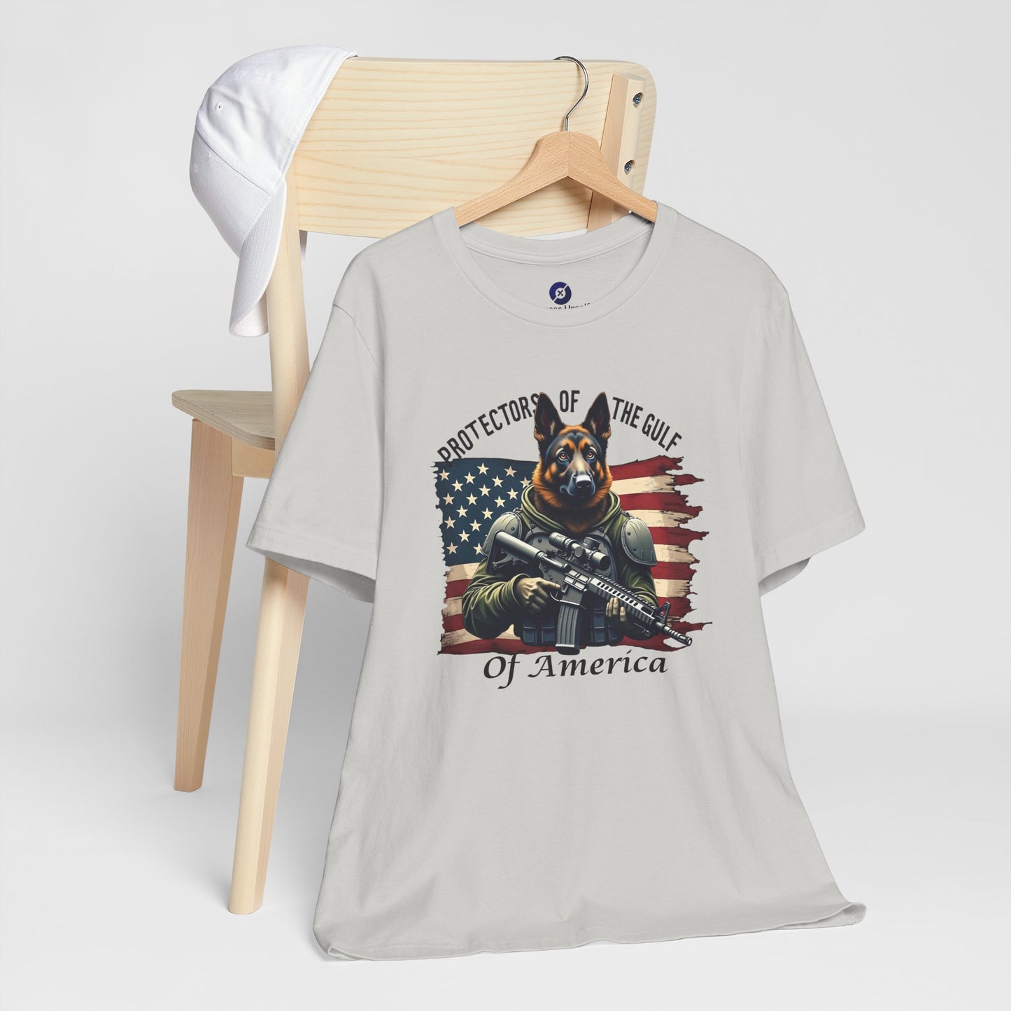 Patriotic Graphic Tee - Protectors of the Gulf