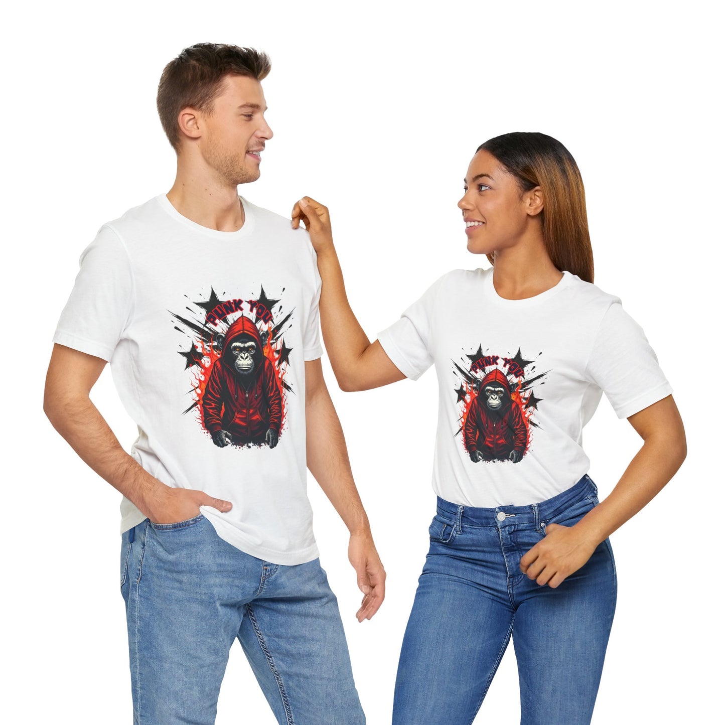 Gorilla Graphic Tee - Unisex Jersey Short Sleeve Shirt for Animal Lovers