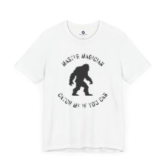 Master Magician Bigfoot Tee - Unisex Jersey Short Sleeve Shirt