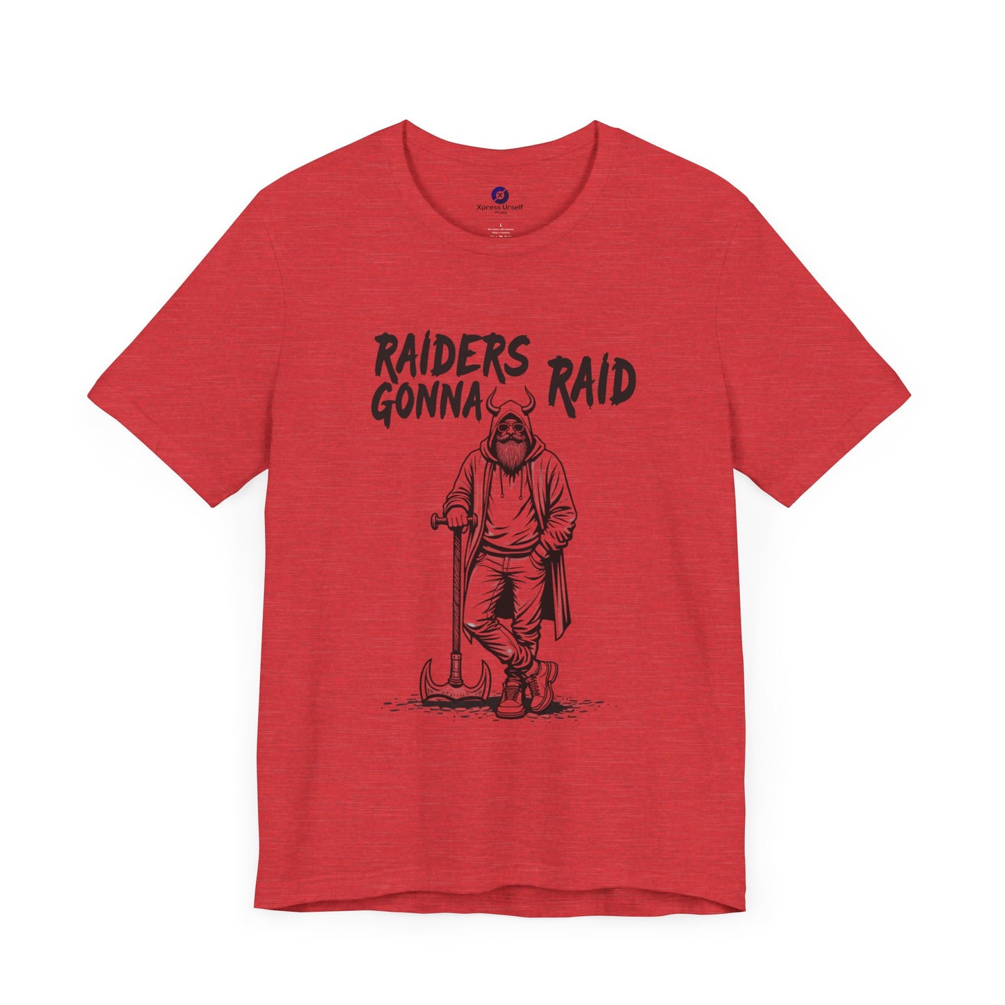 Raiders Gonna Raid Unisex Jersey Tee - Perfect Sports T-Shirt for Fans