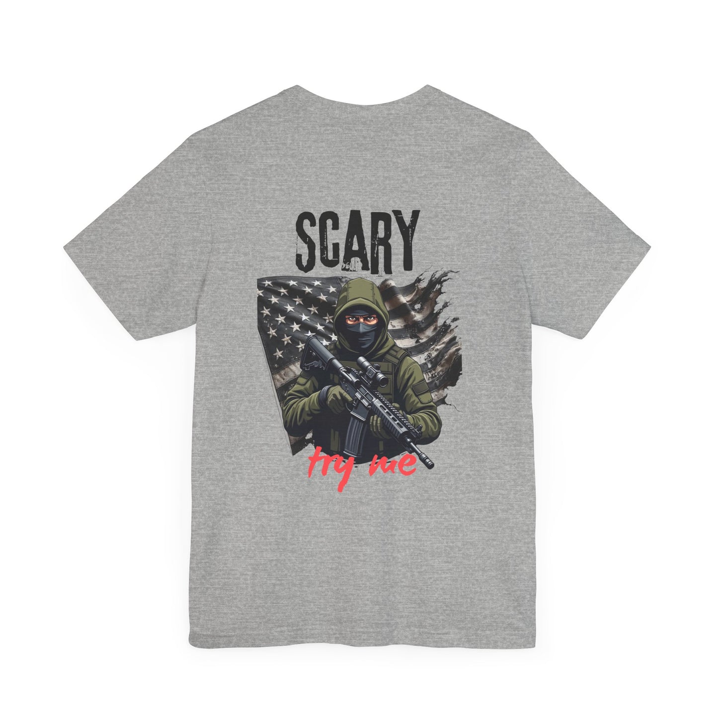 Defender Graphic Tee - Unisex Short Sleeve Shirt for Bold Statement Makers