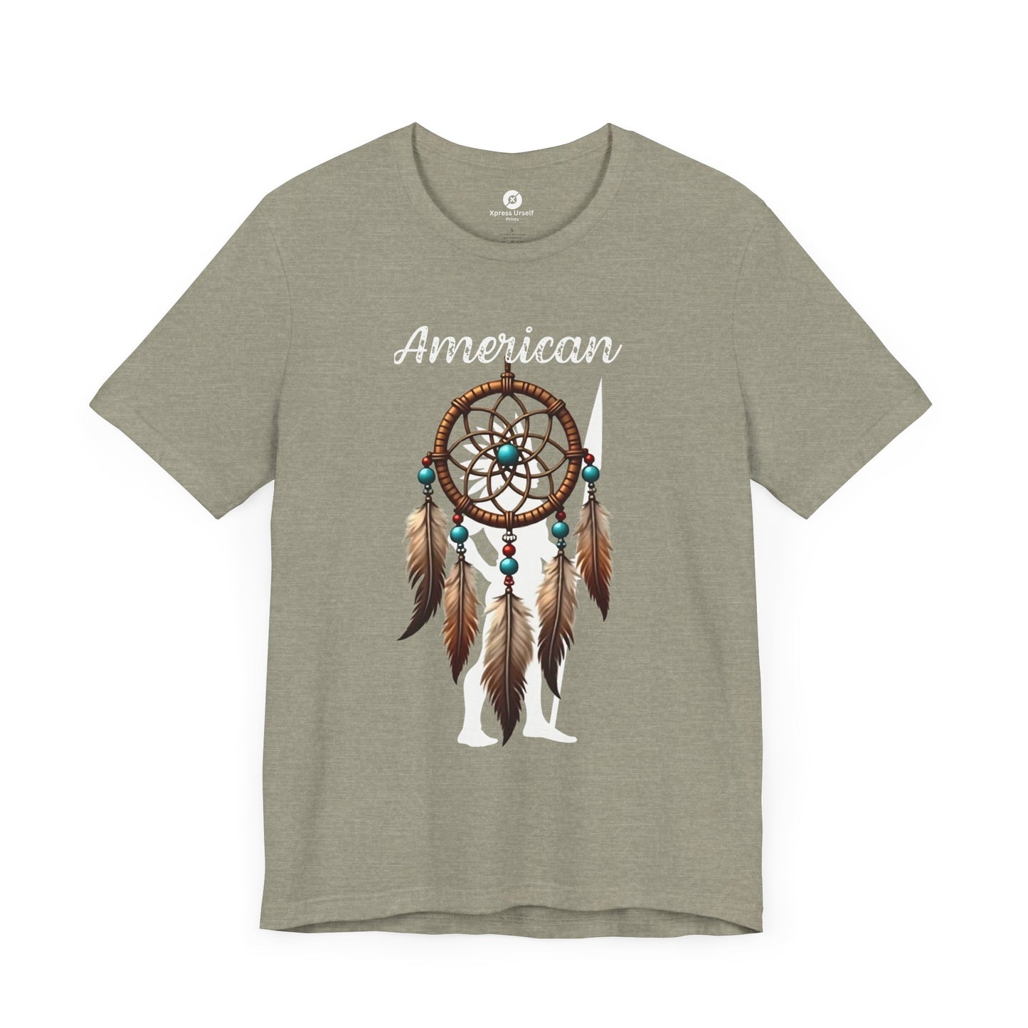 American Dream Catcher Unisex Tee - Bohemian Style Short Sleeve Shirt