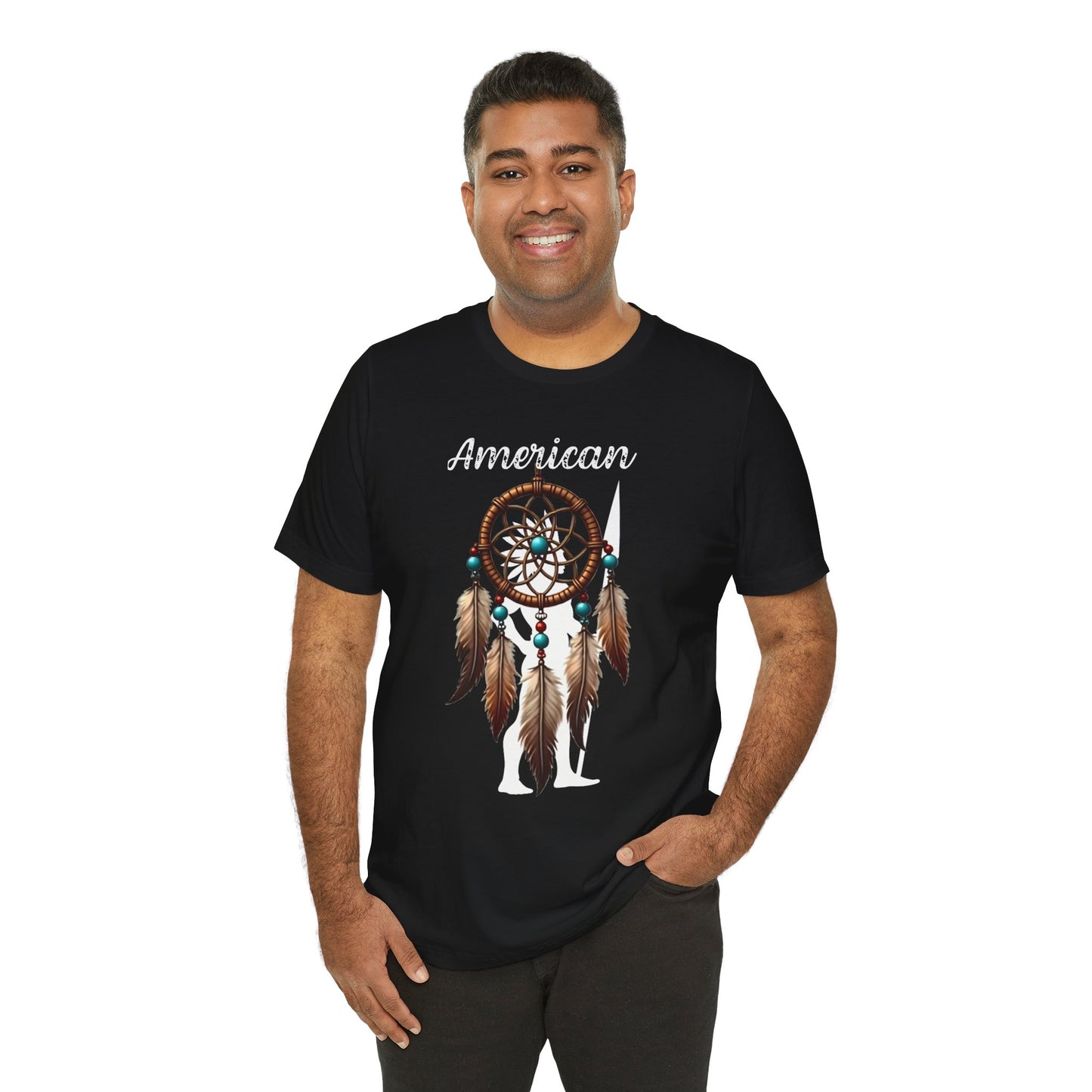 American Dream Catcher Unisex Tee - Bohemian Style Short Sleeve Shirt