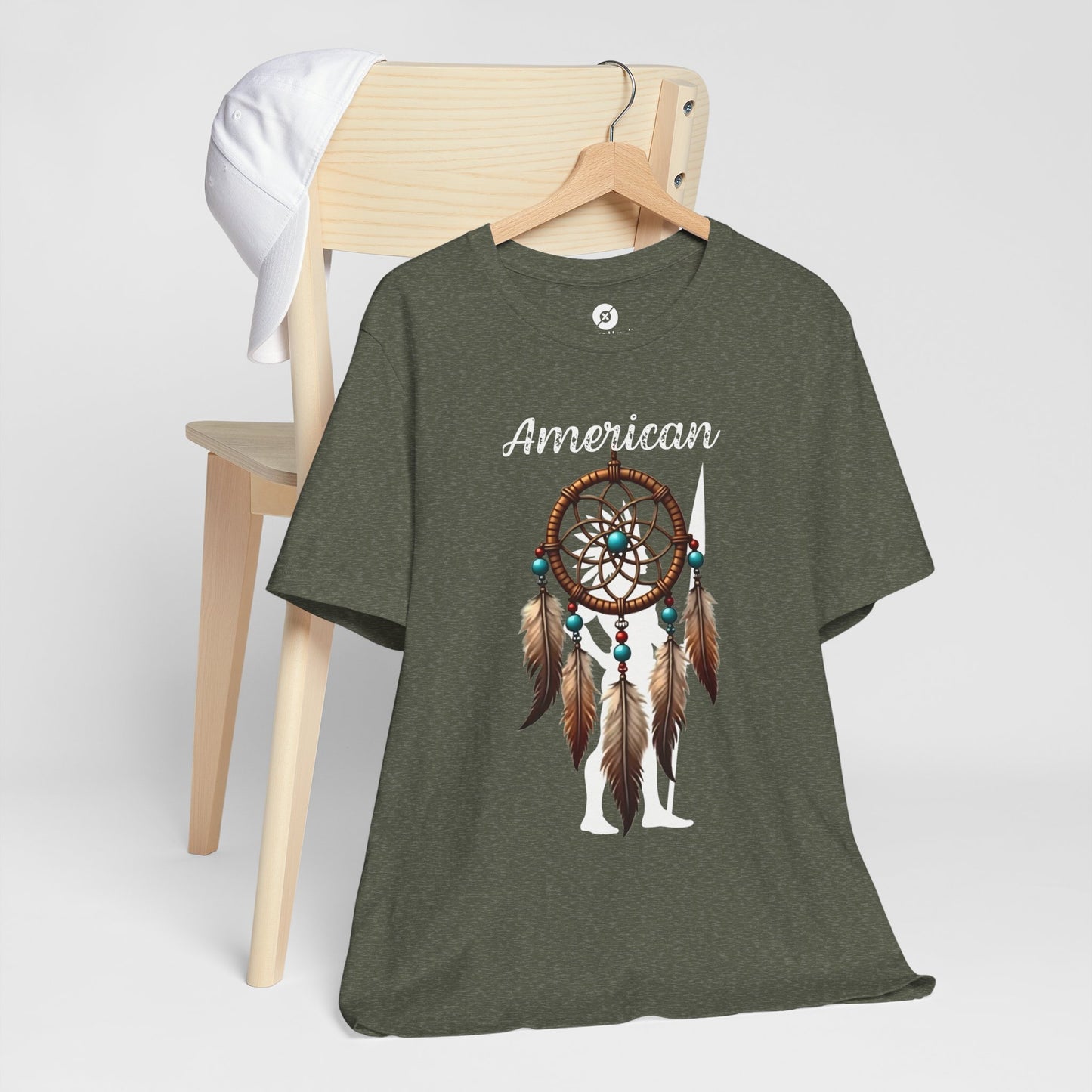 American Dream Catcher Unisex Tee - Bohemian Style Short Sleeve Shirt