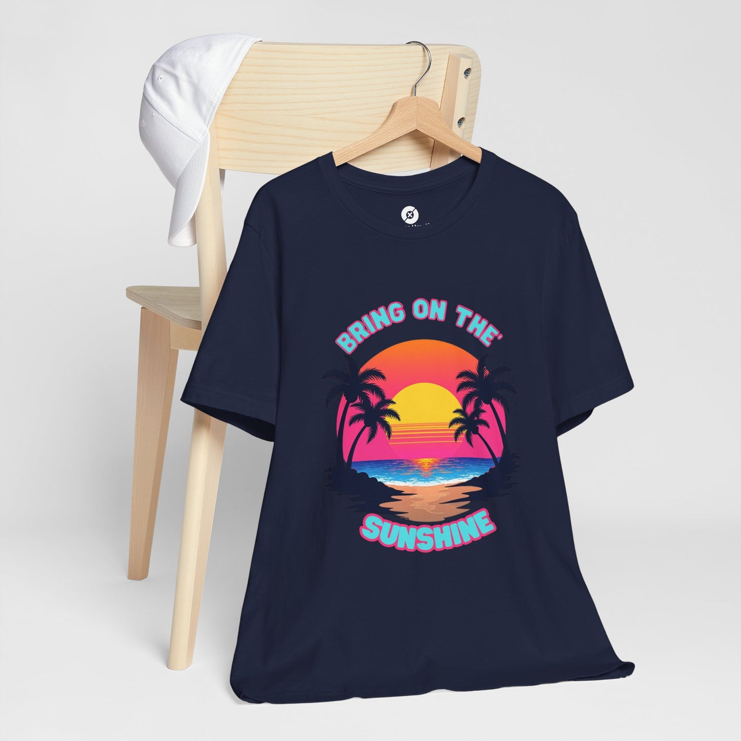 Unisex Jersey Tee - 'Bring on the Sunshine' Tropical Vibe