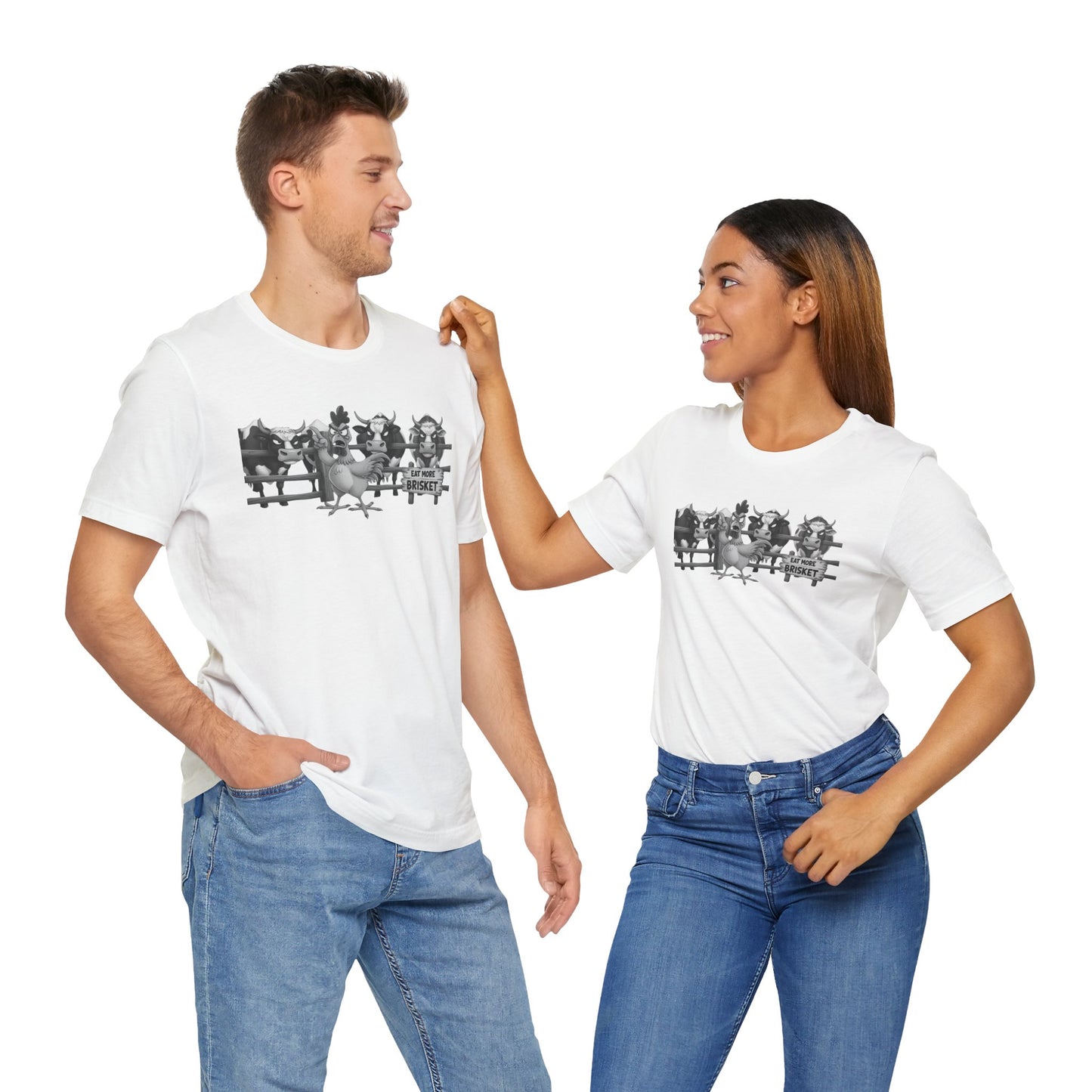 Eat More Brisket Unisex Tee - Perfect for BBQ Events & Outdoor Adventures