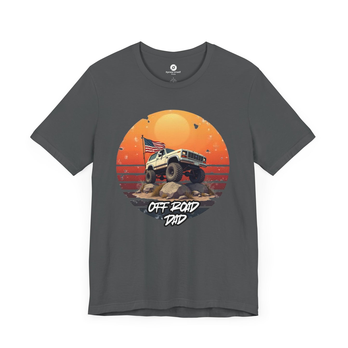 Off-Road Dad Tee - Adventure-Ready Unisex Jersey Short Sleeve Shirt