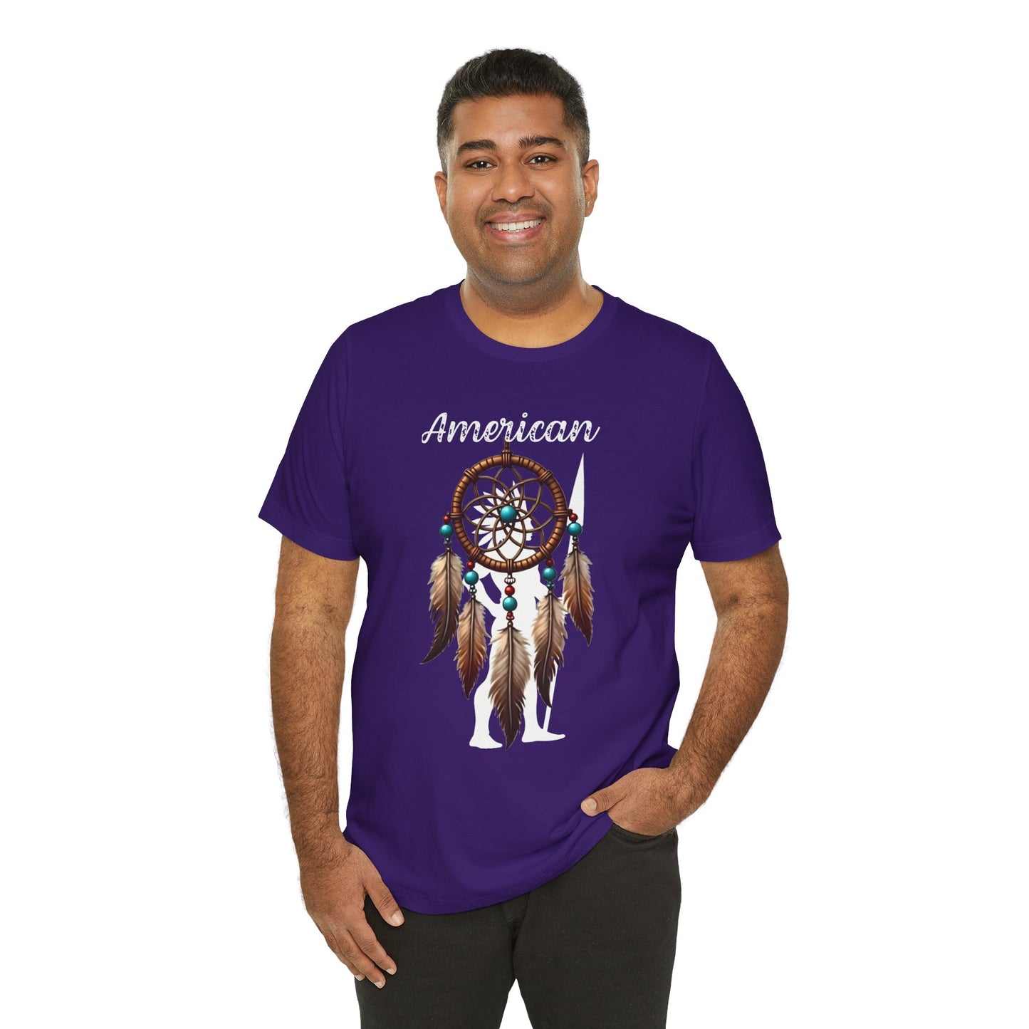 American Dream Catcher Unisex Tee - Bohemian Style Short Sleeve Shirt