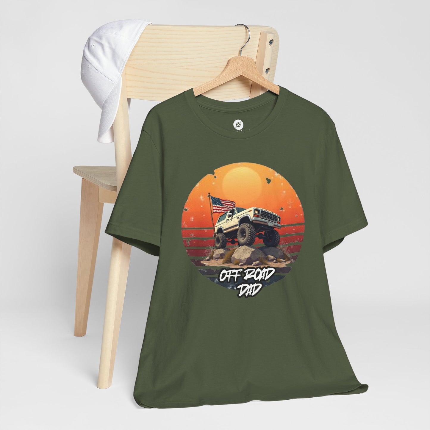 Off-Road Dad Tee - Adventure-Ready Unisex Jersey Short Sleeve Shirt