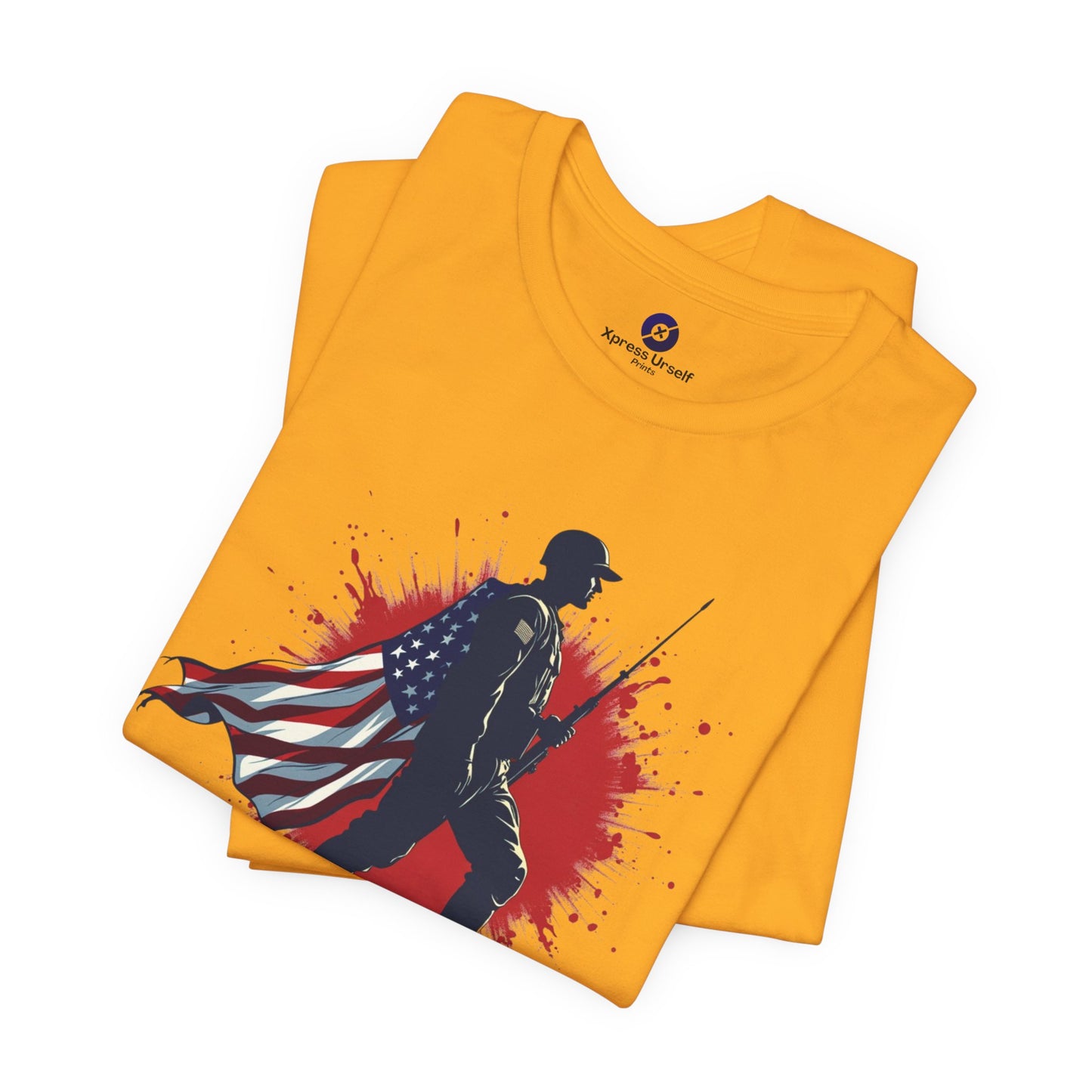 Courage Over Comfort Unisex Short Sleeve Tee - Patriotic T-Shirt