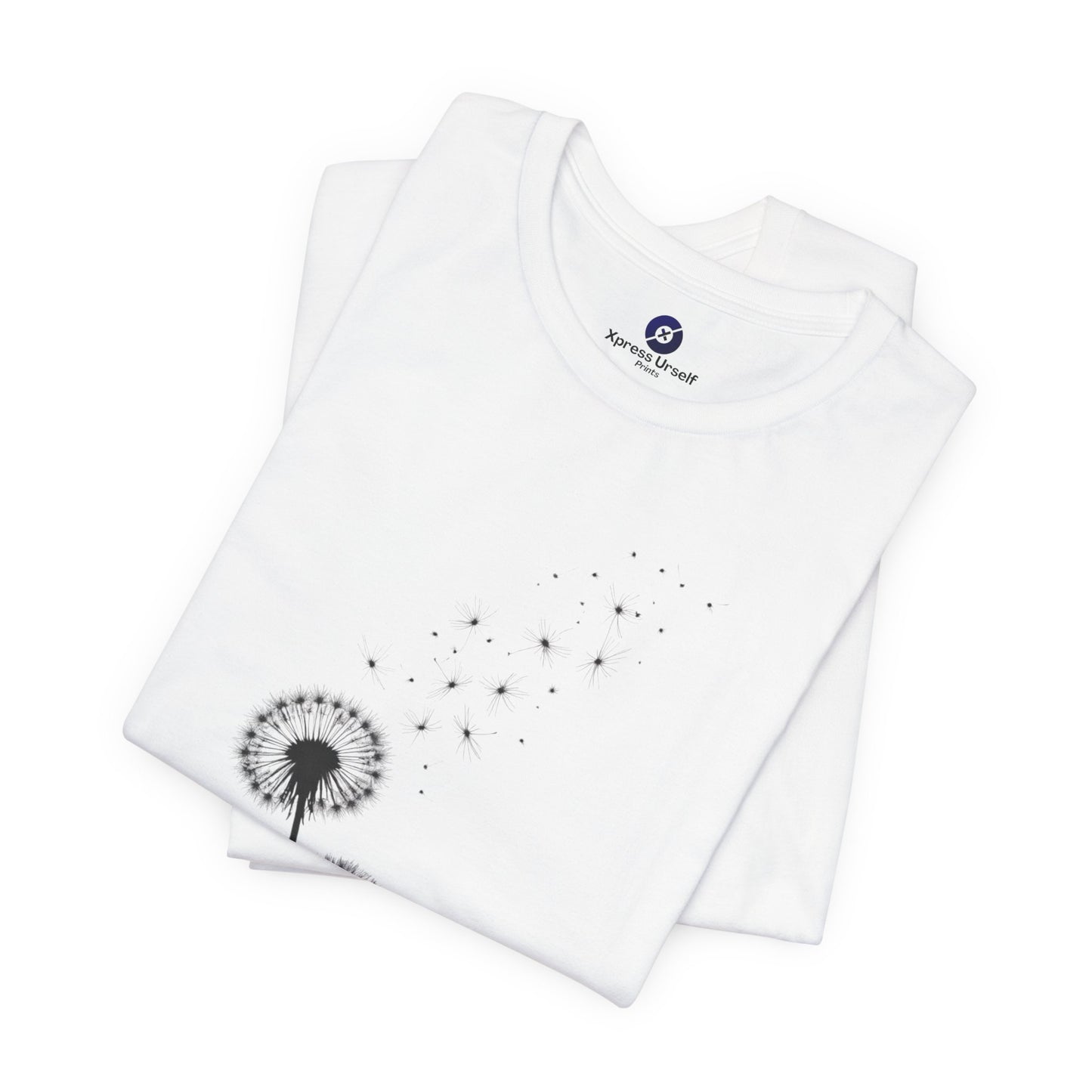 Dandelion Dreams Unisex Jersey Short Sleeve Tee - Nature-Inspired Tee for Relaxed Vibes