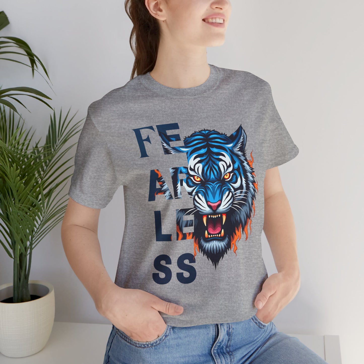 Fearless Tiger Graphic Tee for Bold Souls
