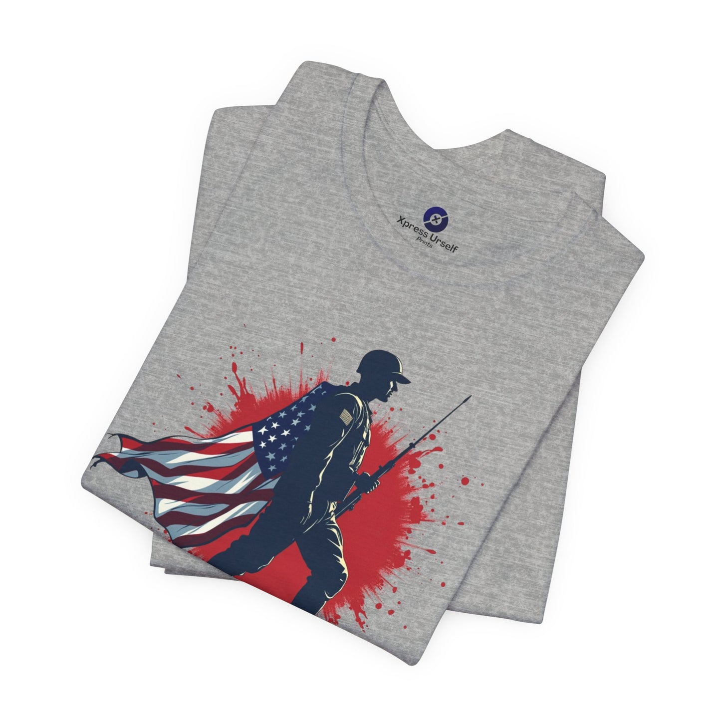 Courage Over Comfort Unisex Short Sleeve Tee - Patriotic T-Shirt