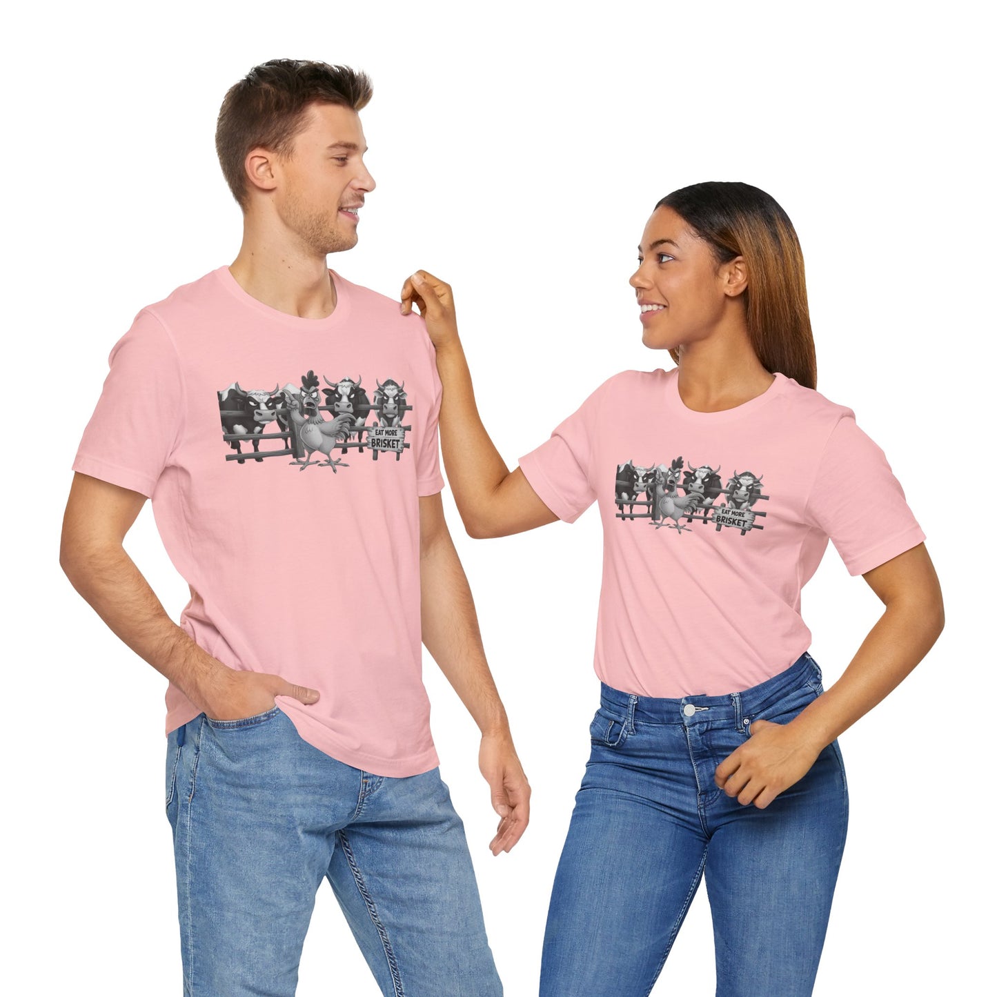 Eat More Brisket Unisex Tee - Perfect for BBQ Events & Outdoor Adventures