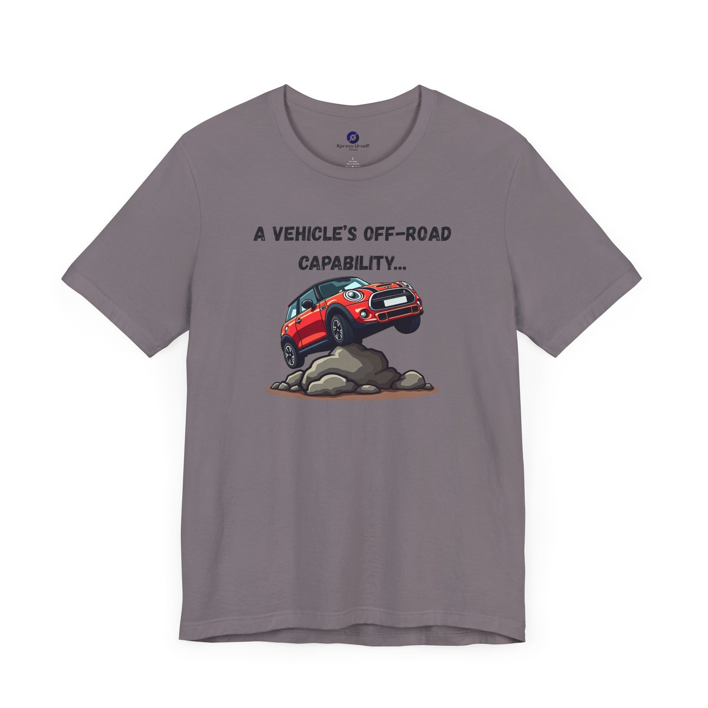 Off-Road Adventure Unisex Tee with Vehicle Graphic - Perfect for Outdoors Lovers