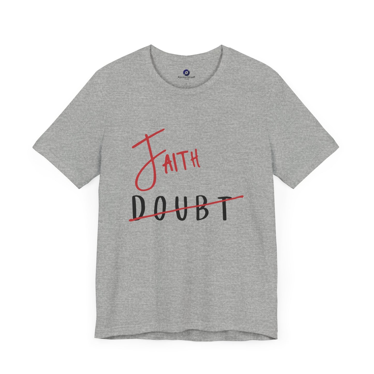 Faith Over Doubt Unisex Jersey Tee