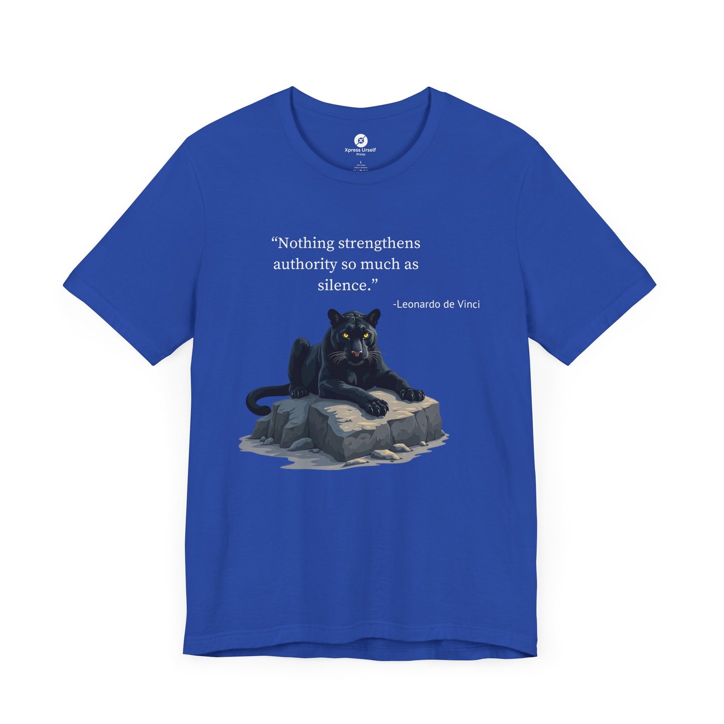 Inspirational Panther Quote Tee - Unisex Jersey Short Sleeve T-Shirt