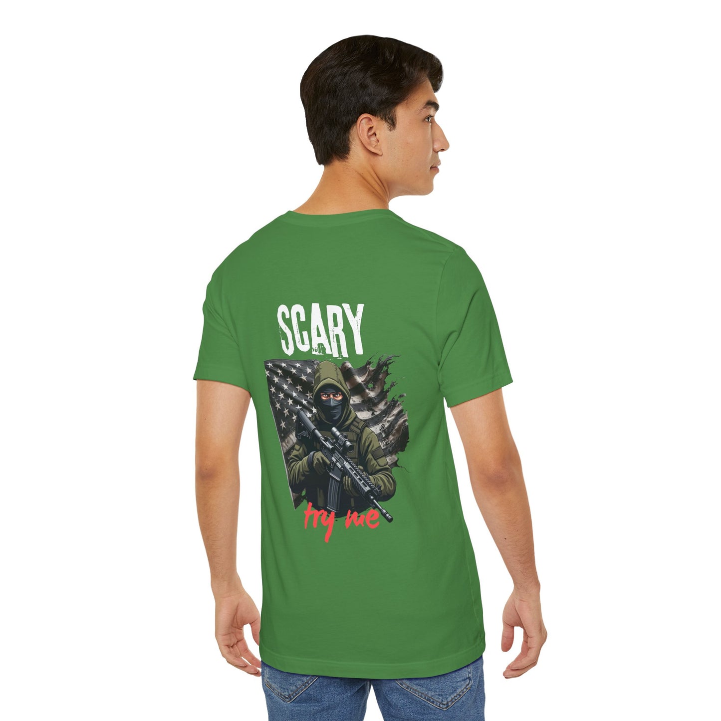 Defender Graphic Tee - Unisex Short Sleeve Shirt for Bold Statement Makers