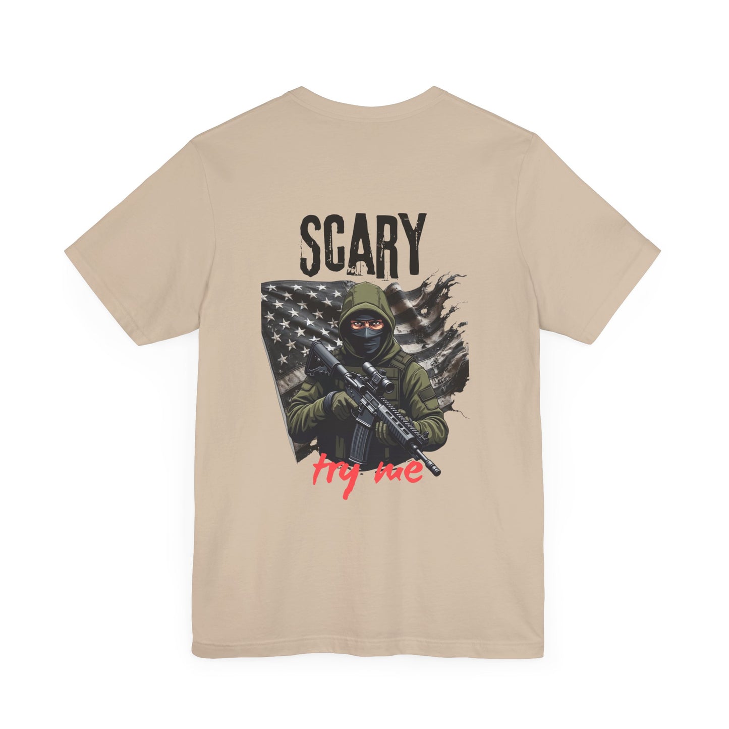 Defender Graphic Tee - Unisex Short Sleeve Shirt for Bold Statement Makers