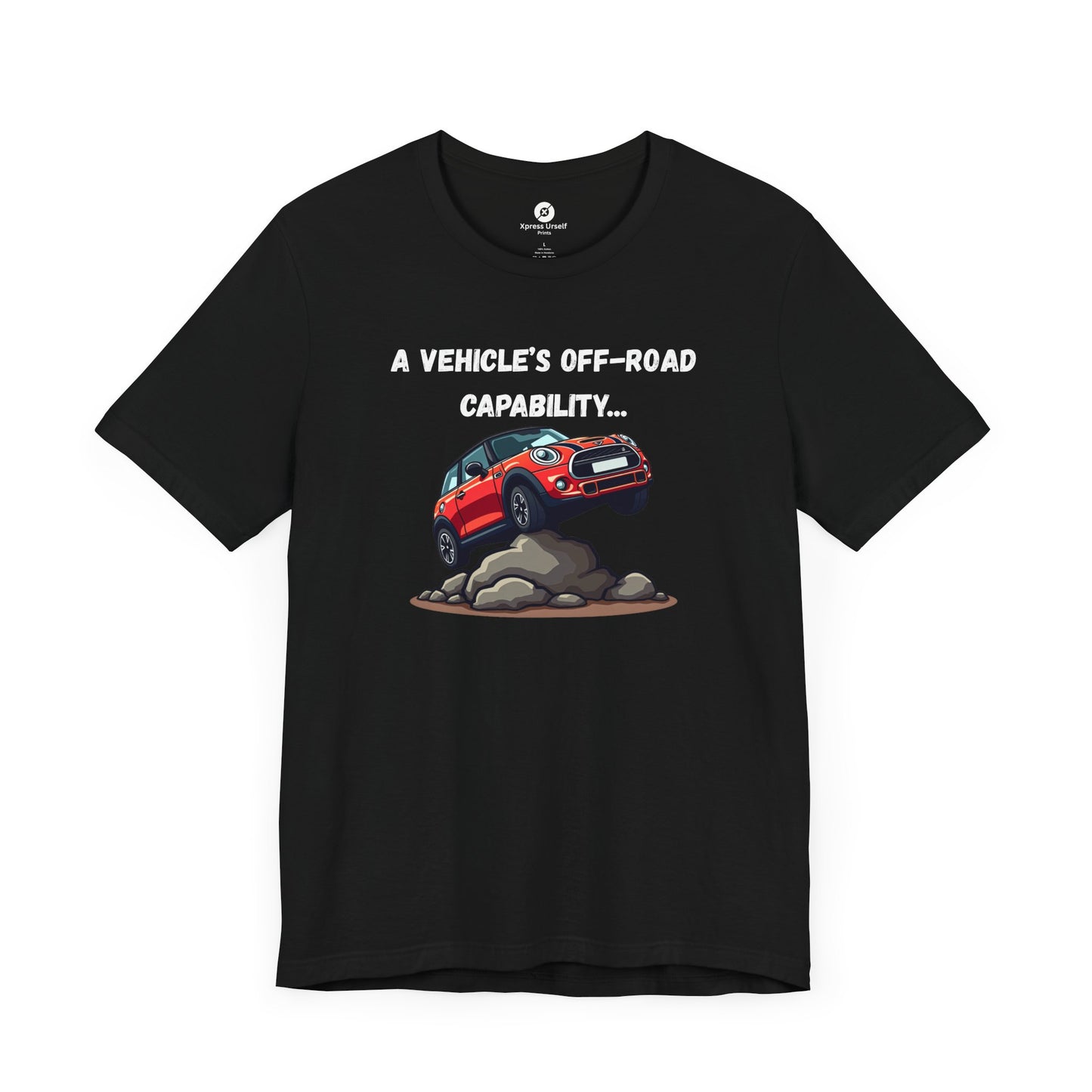 Off-Road Adventure Unisex Tee with Vehicle Graphic - Perfect for Outdoors Lovers