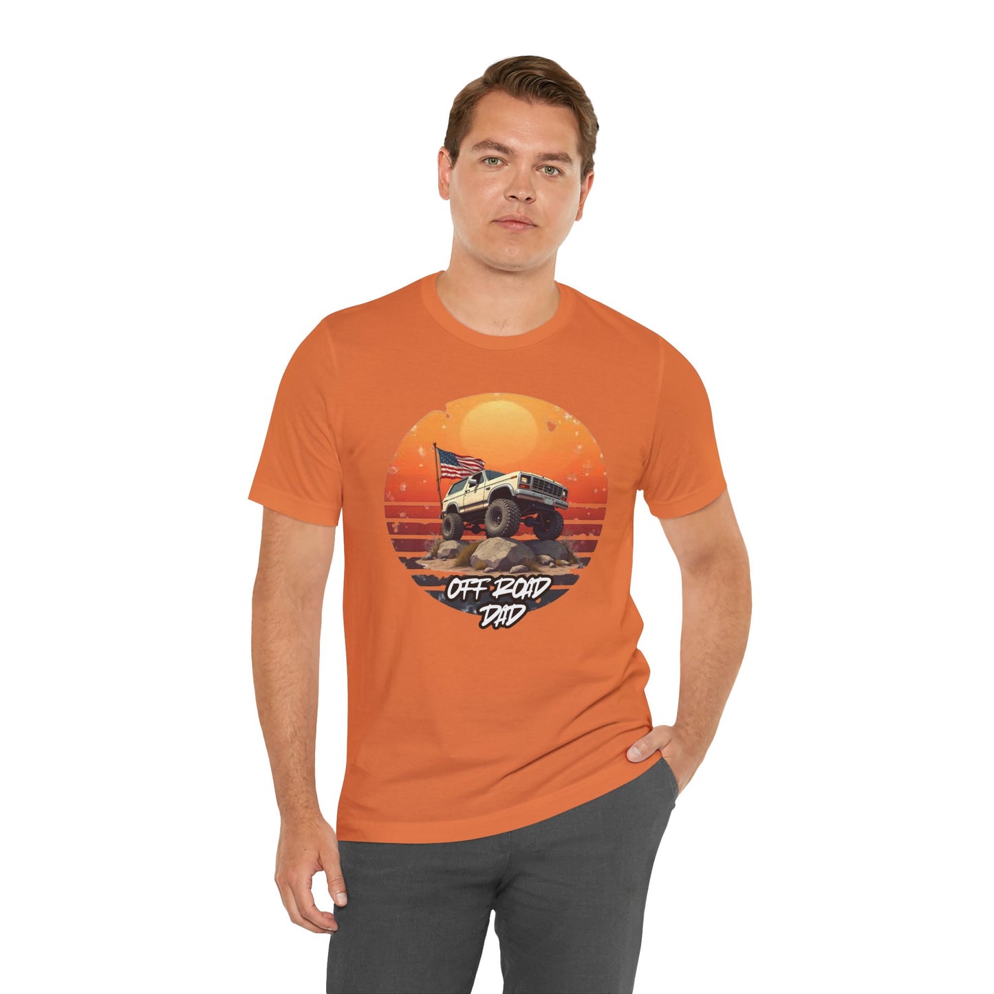 Off-Road Dad Tee - Adventure-Ready Unisex Jersey Short Sleeve Shirt