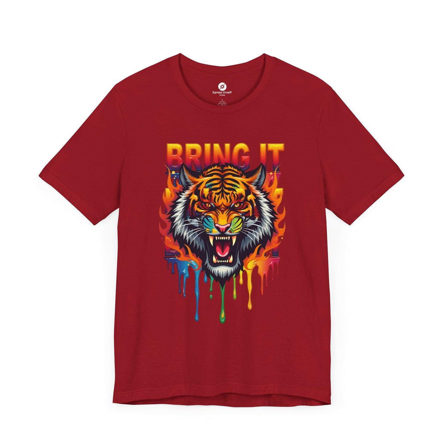 Bring It Tiger Graphic Unisex Tee | Bold Statement Shirt