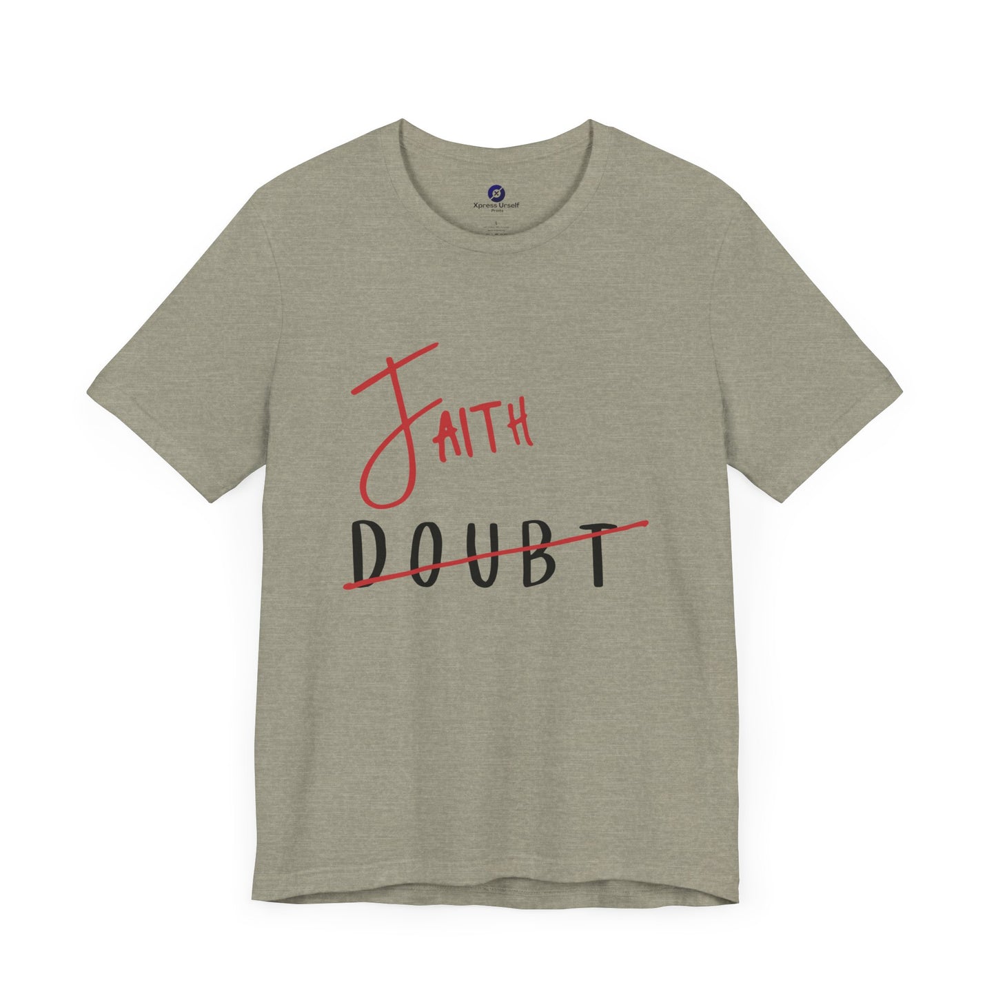 Faith Over Doubt Unisex Jersey Tee