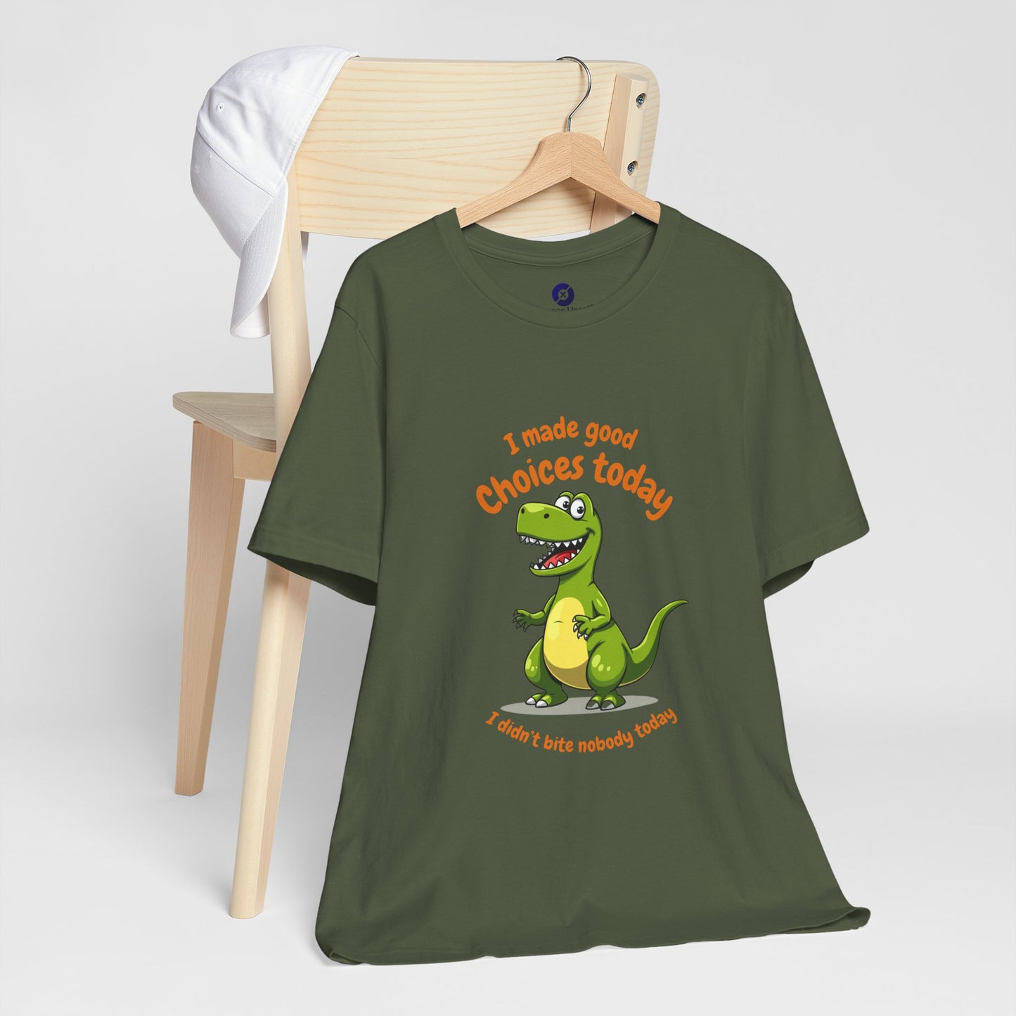 Kids' T-Shirt - "I Made Good Choices Today" Dinosaur Tee