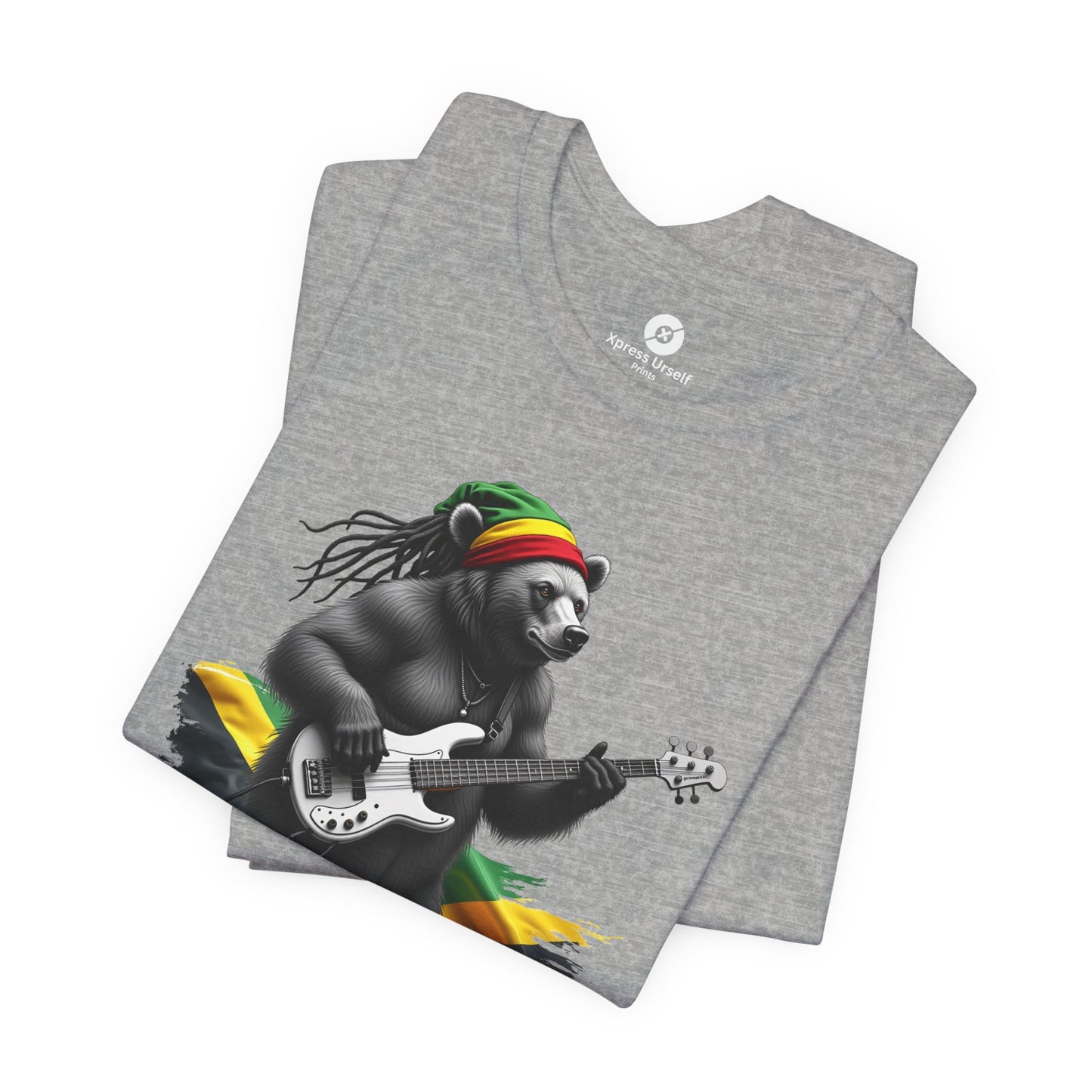 Reggae Panda T-Shirt - "Every Mickle Mek a Muckle" - Unisex Jersey Tee