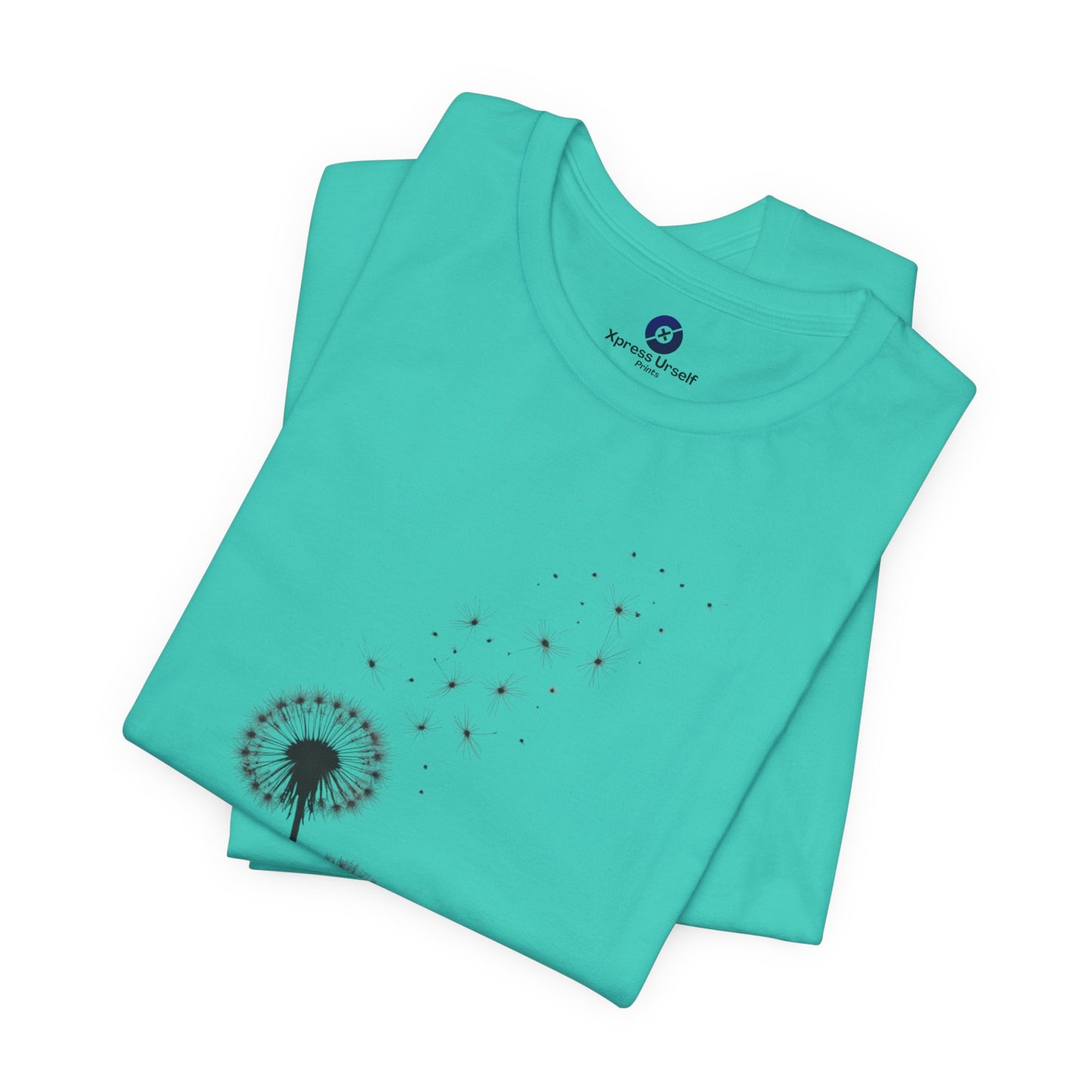 Dandelion Dreams Unisex Jersey Short Sleeve Tee - Nature-Inspired Tee for Relaxed Vibes